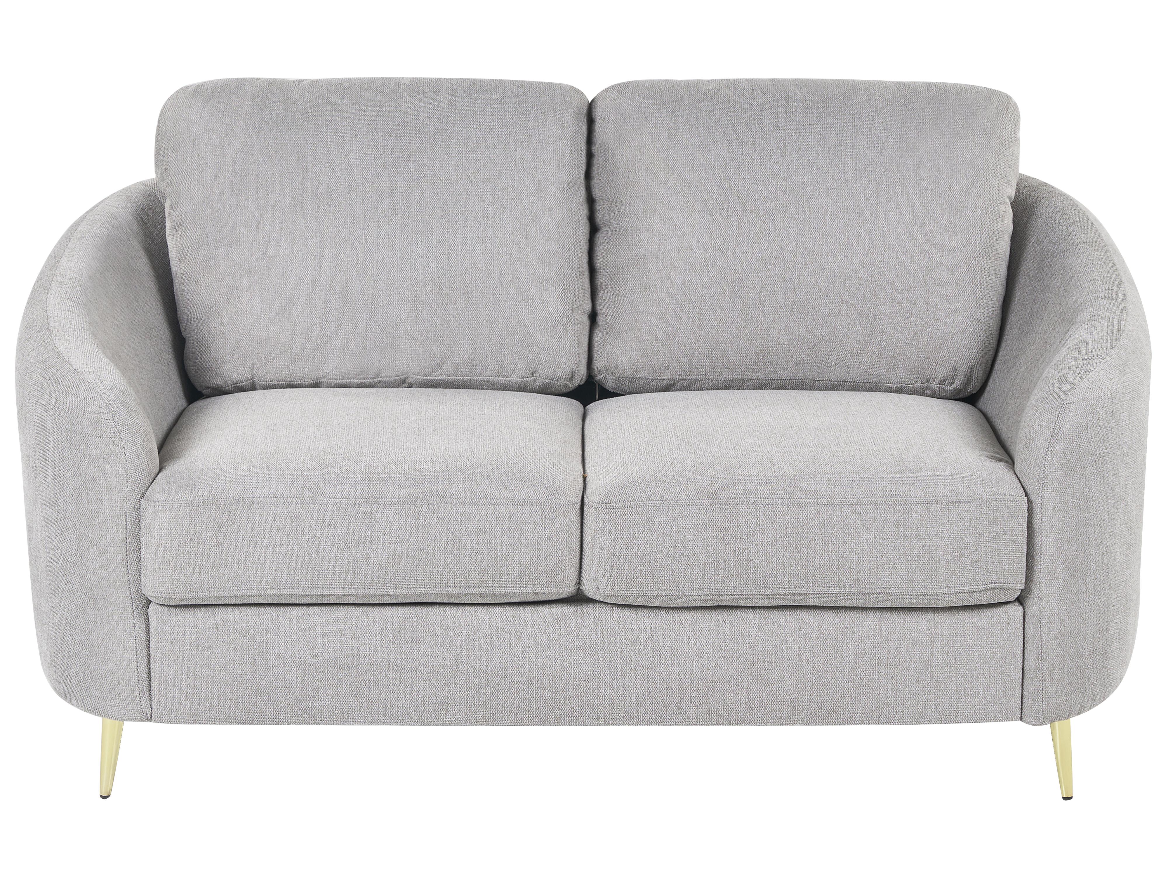 Sofa 2 Seater TROSA Fabric Light Grey