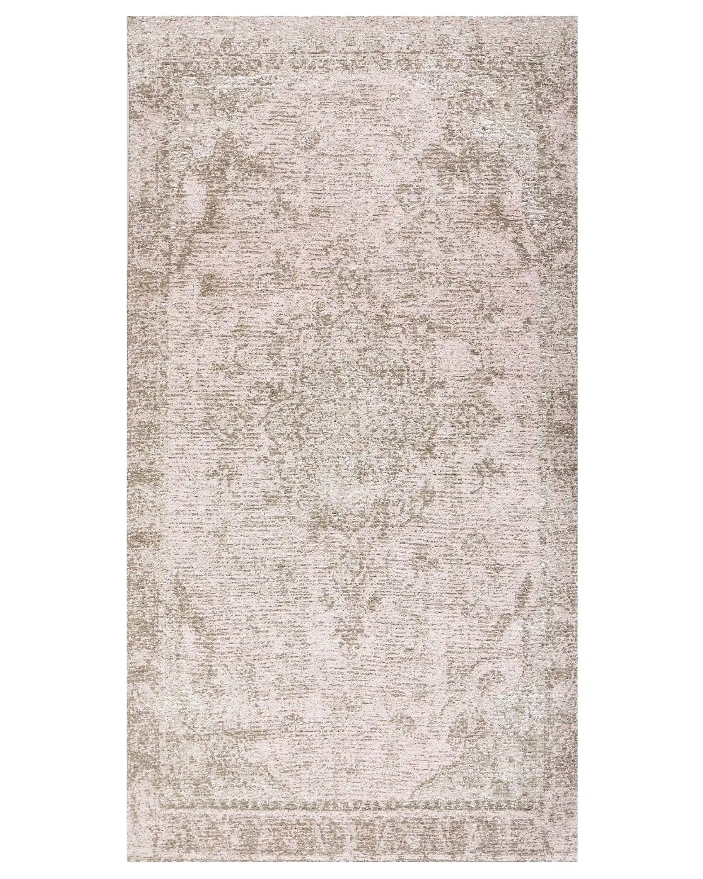 Alfombra MATARIM Rosa 80 x 150 cm Algodón