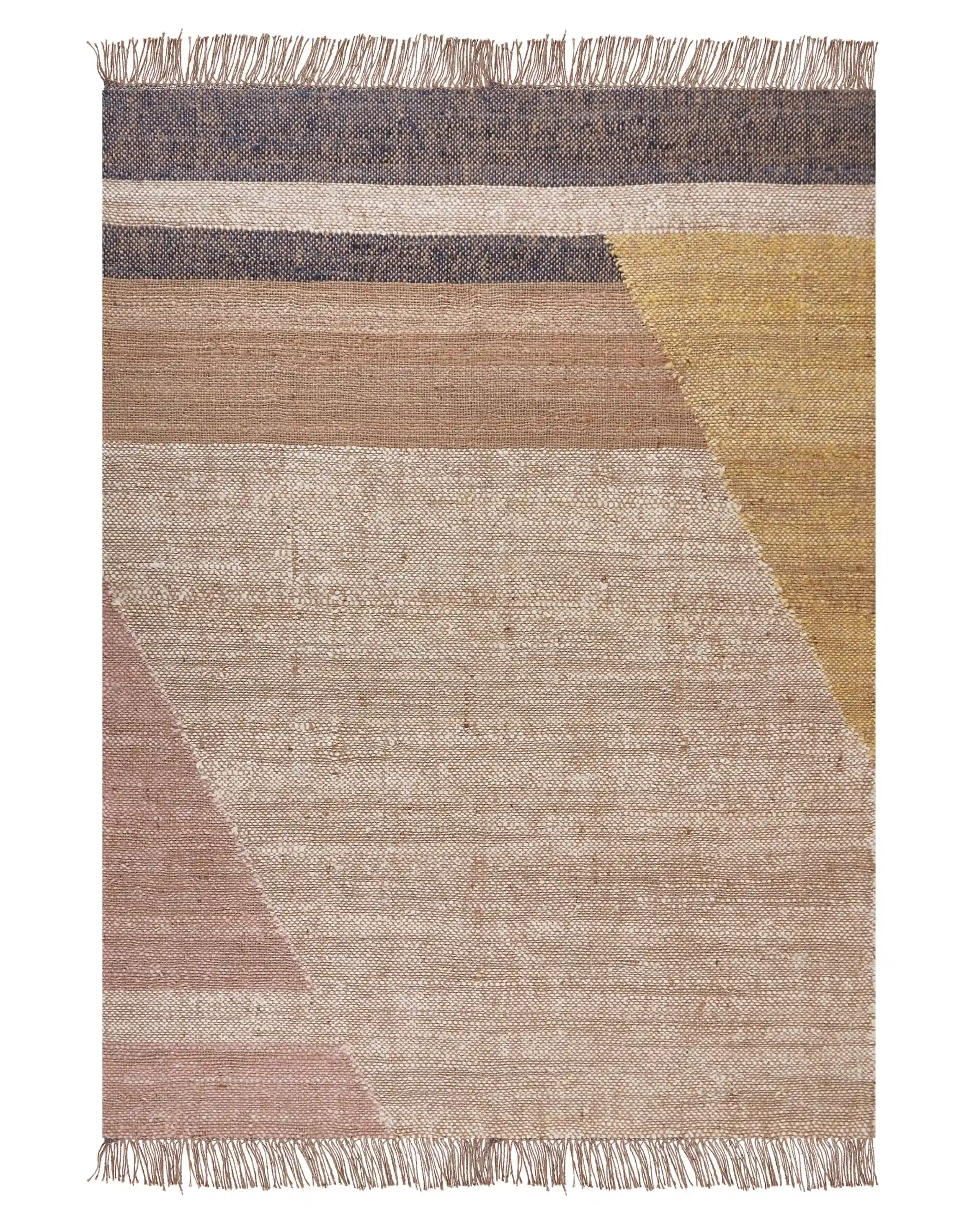 Alfombra SAMLAR Marrón 140 x 200 cm Yute