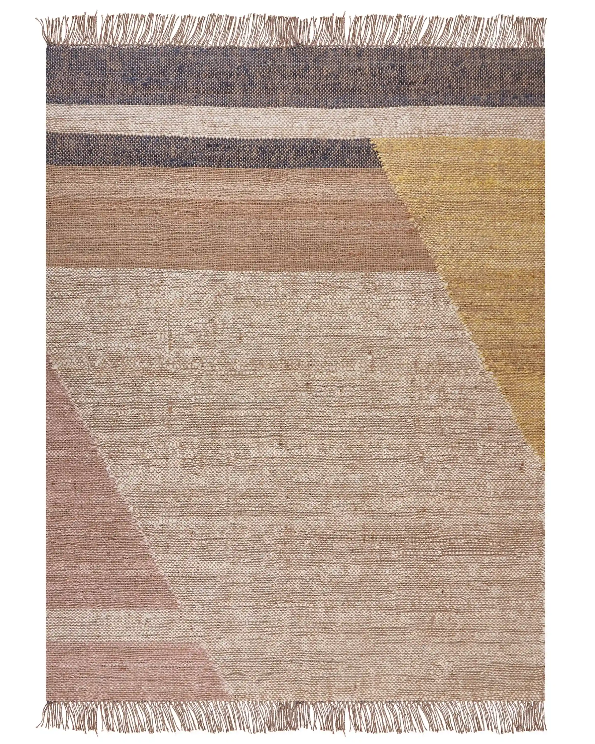 Alfombra SAMLAR Marrón 160 x 230 cm Yute