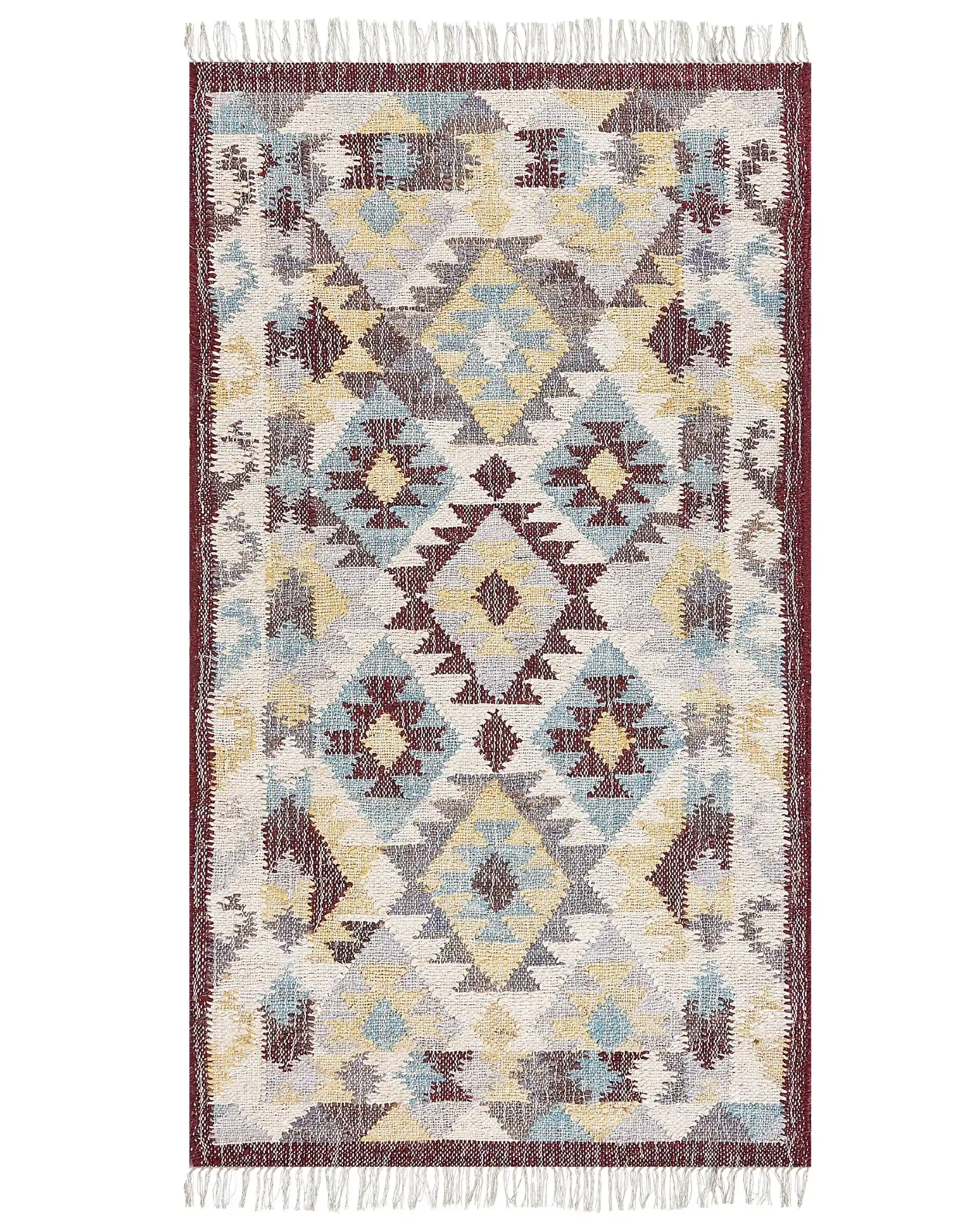 Alfombra FENER Multicolor 80 x 150 cm Yute