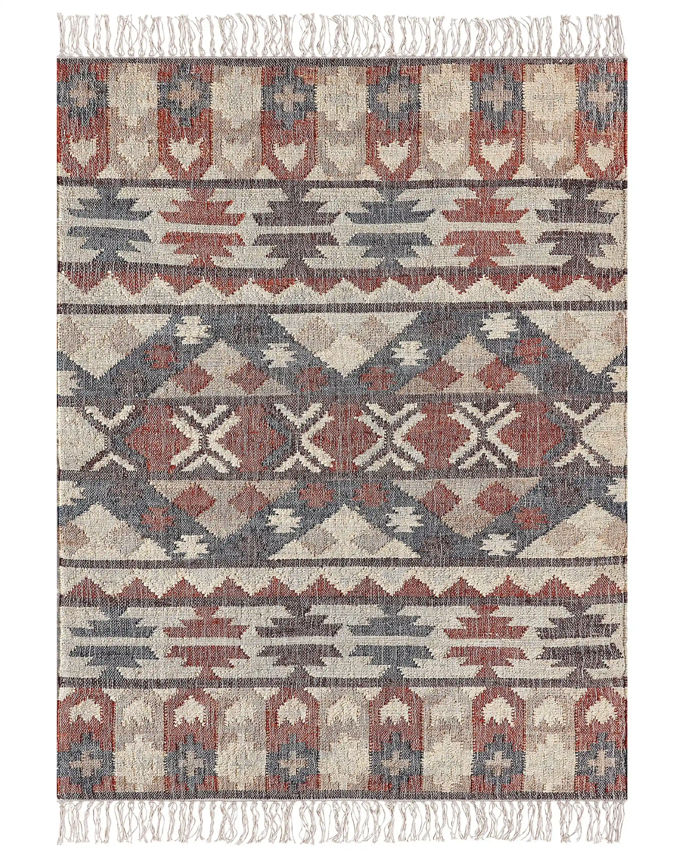 Alfombra KALFA Multicolor 140 x 200 cm Yute