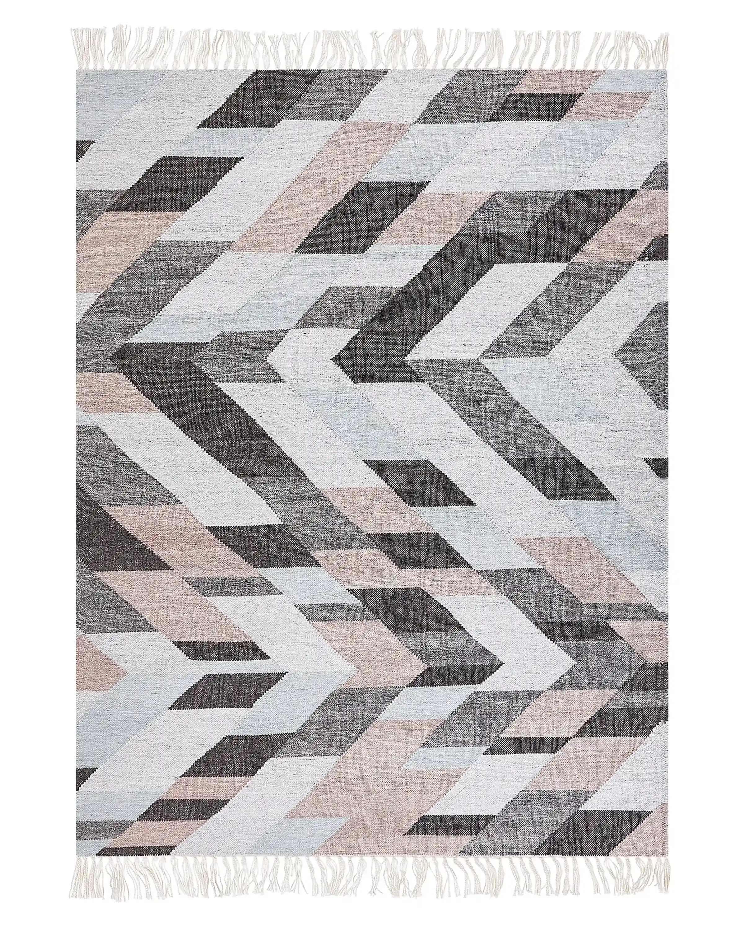 Alfombra NAKKAS Multicolor 140 x 200 cm Yute