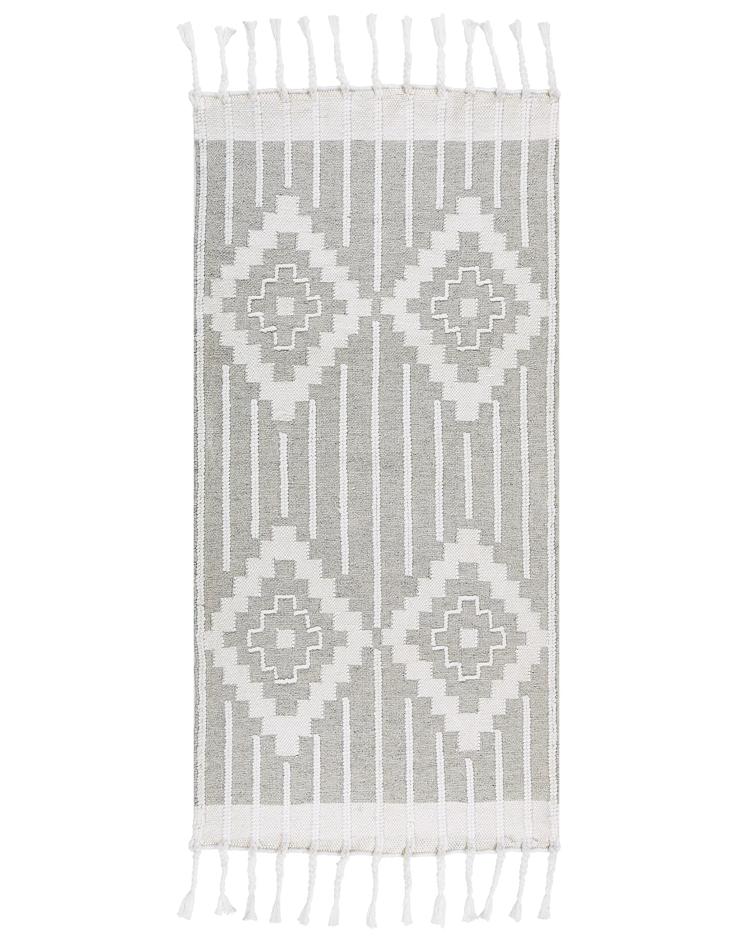 Alfombra de exterior TABIAT Gris 80 x 150 cm