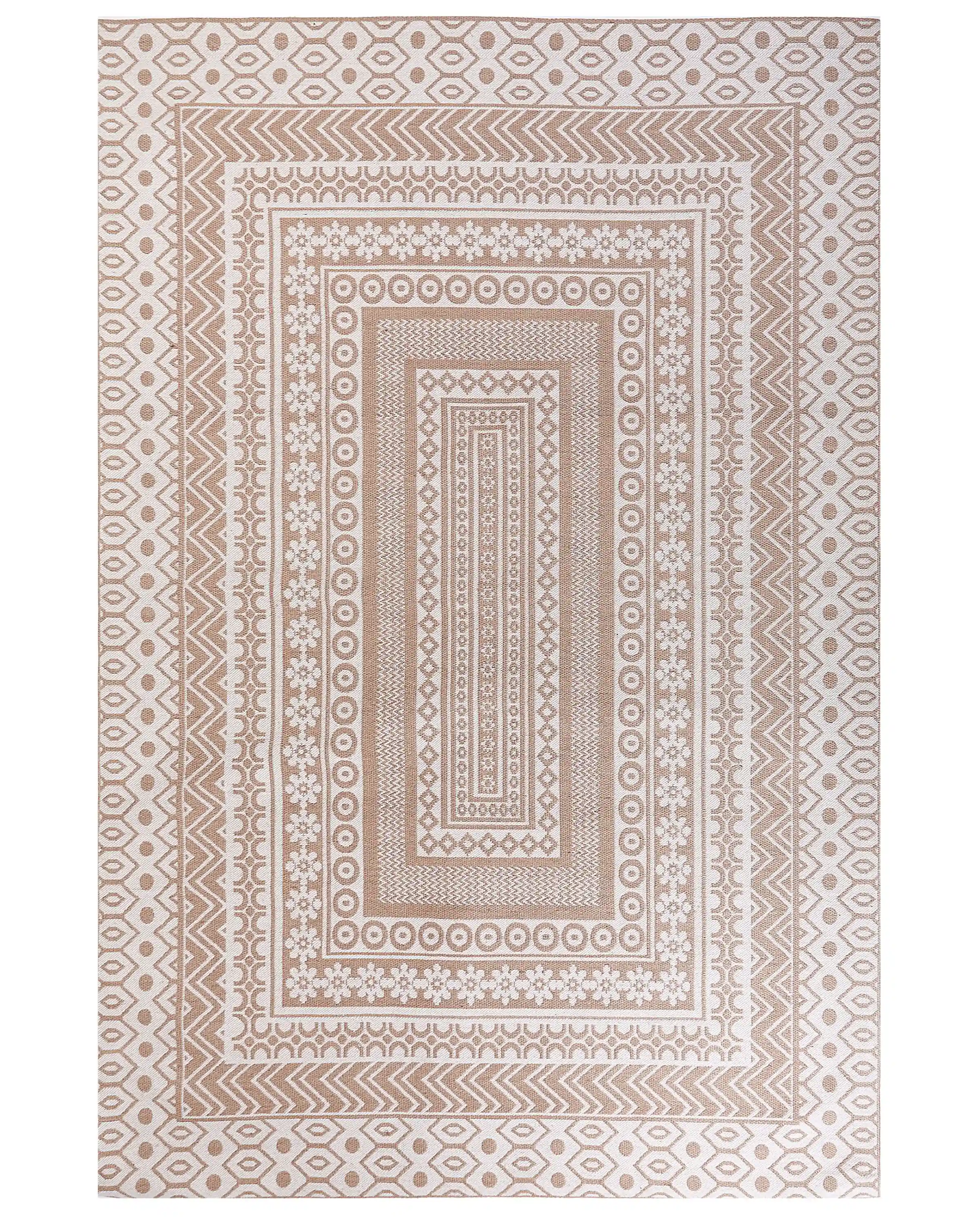 Alfombra BAGLAR Blanco 200 x 300 cm Yute