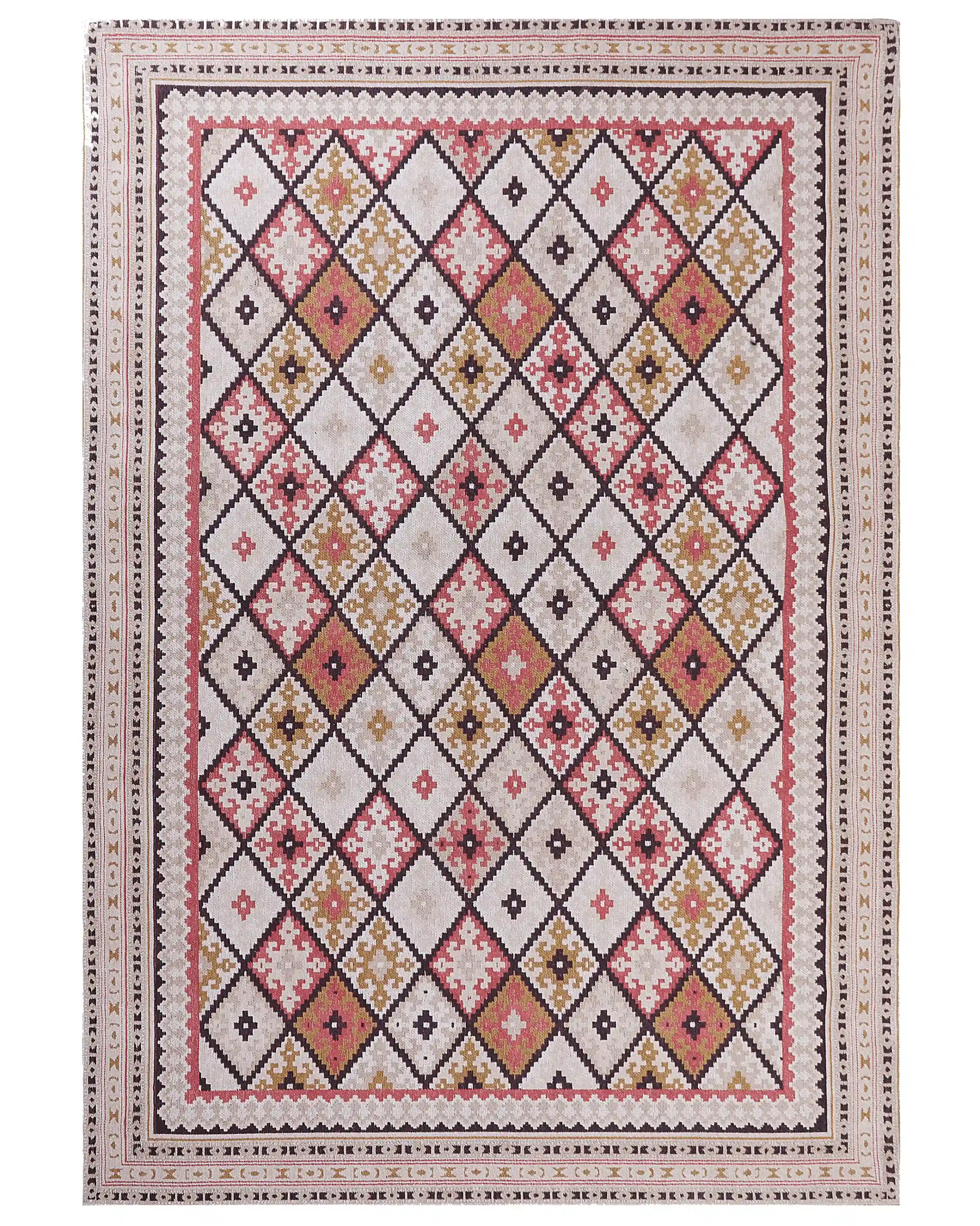 Alfombra ANADAG Rojo 160 x 230 cm Algodón