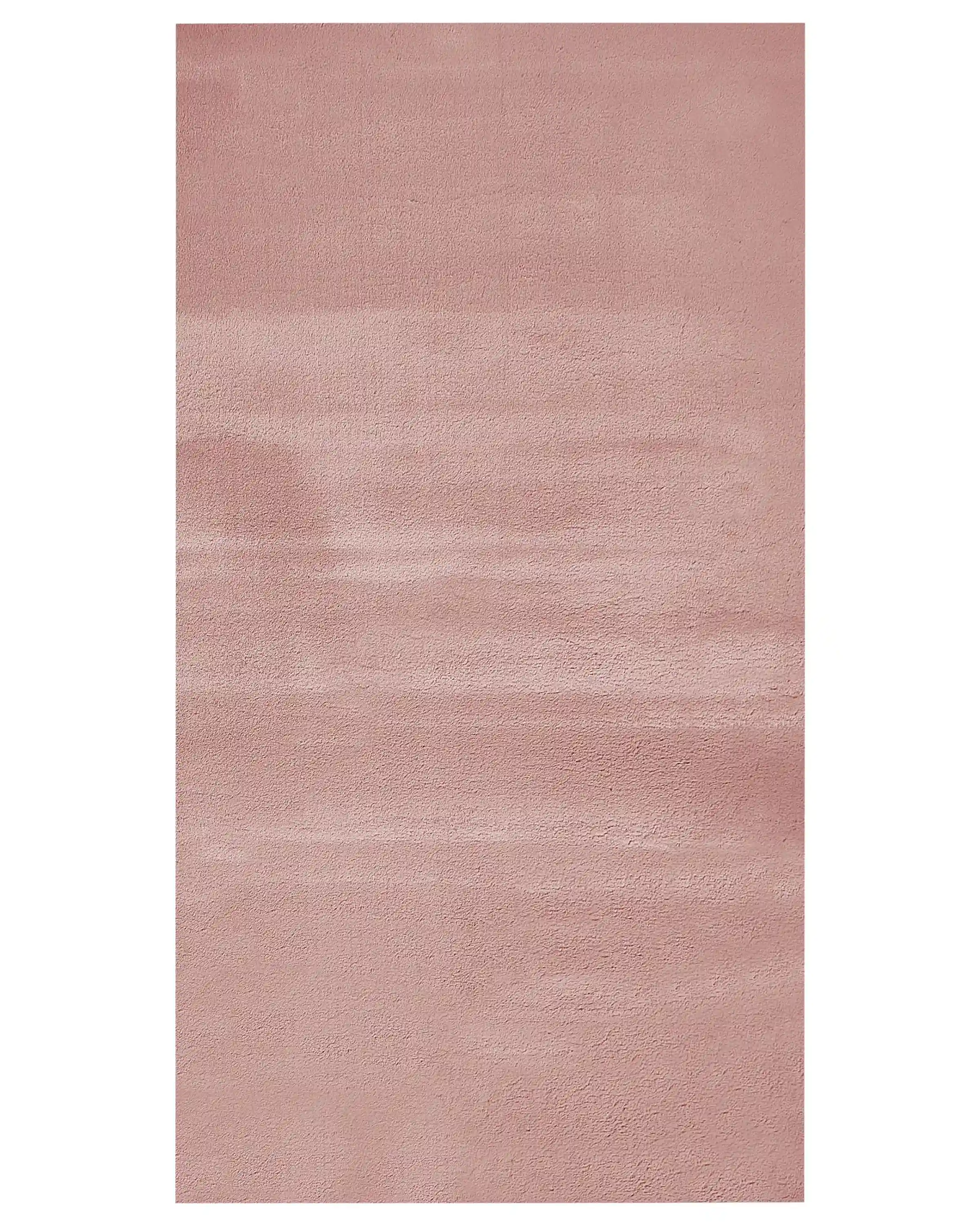 Alfombra de pelo sintético MIRPUR Rosa 80 x 150 cm