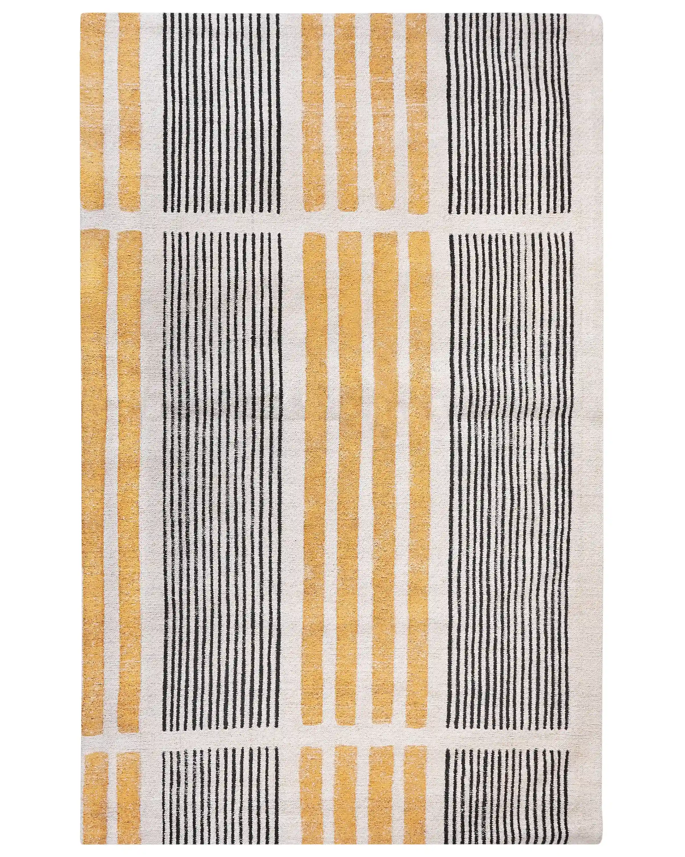 Alfombra KATRA Beige 140 x 200 cm Algodón