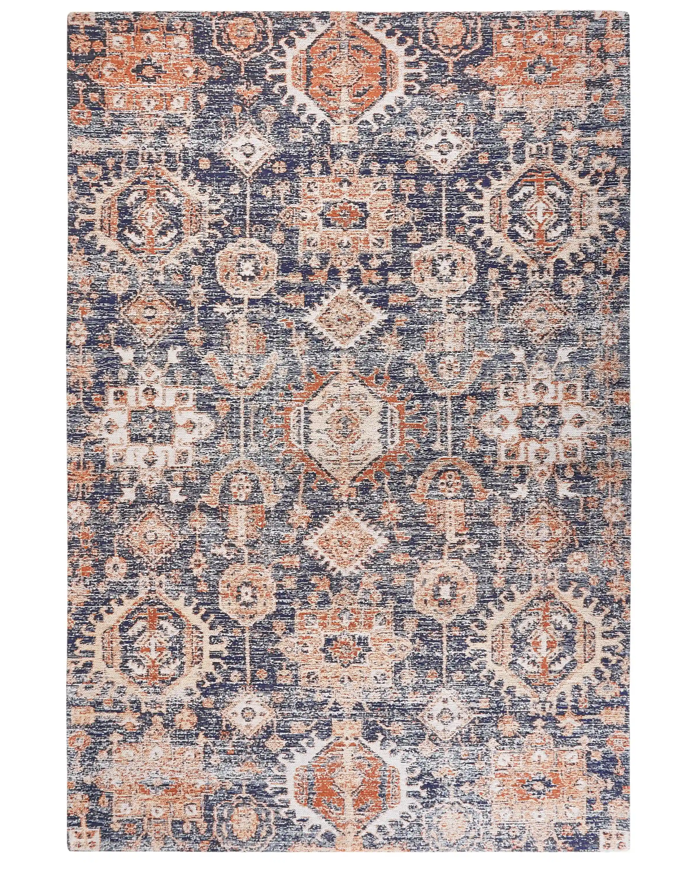 Alfombra KURIN Azul 200 x 300 cm Algodón