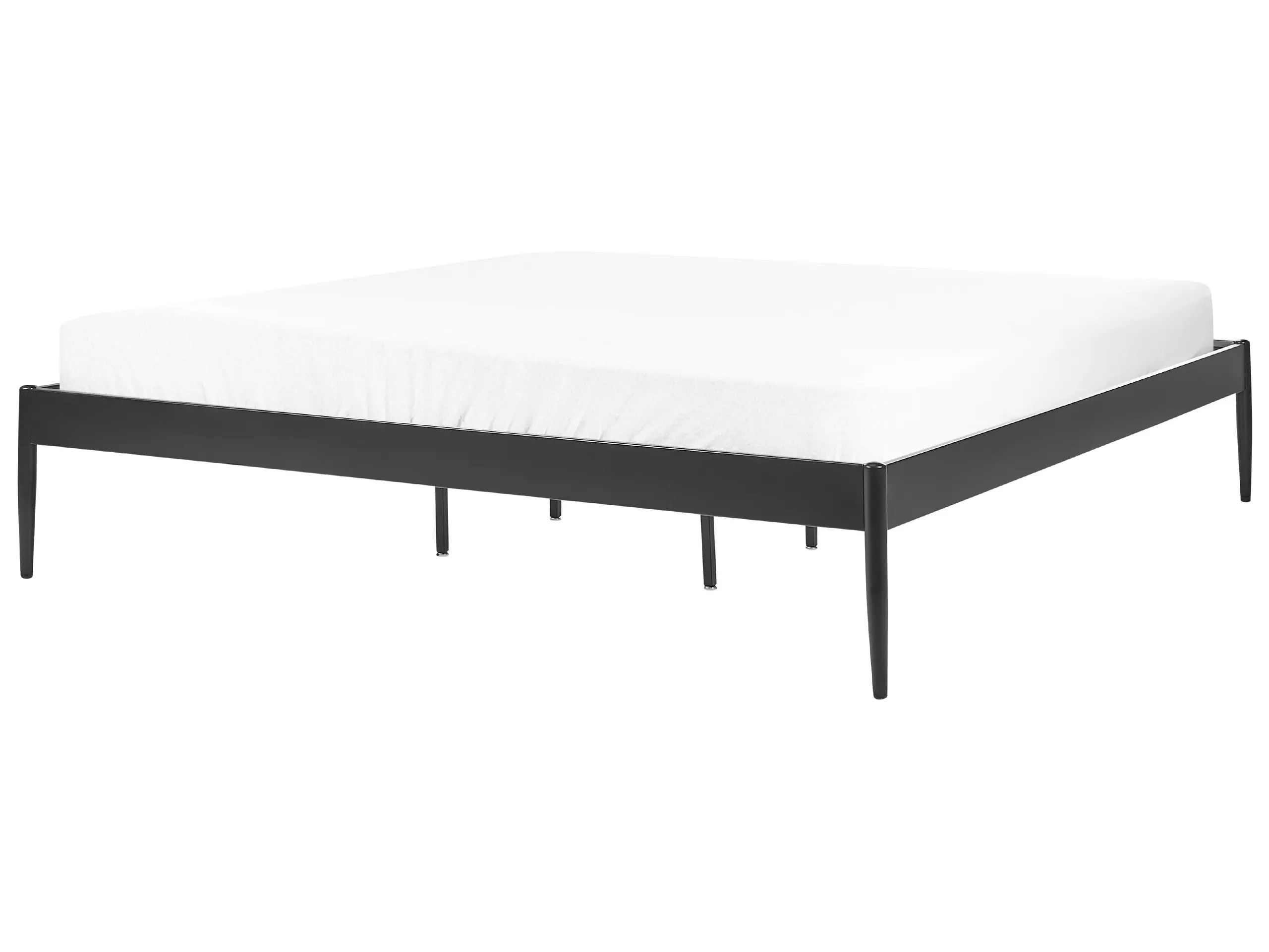 Cama Metal VAURS 180 x 200 cm Negro