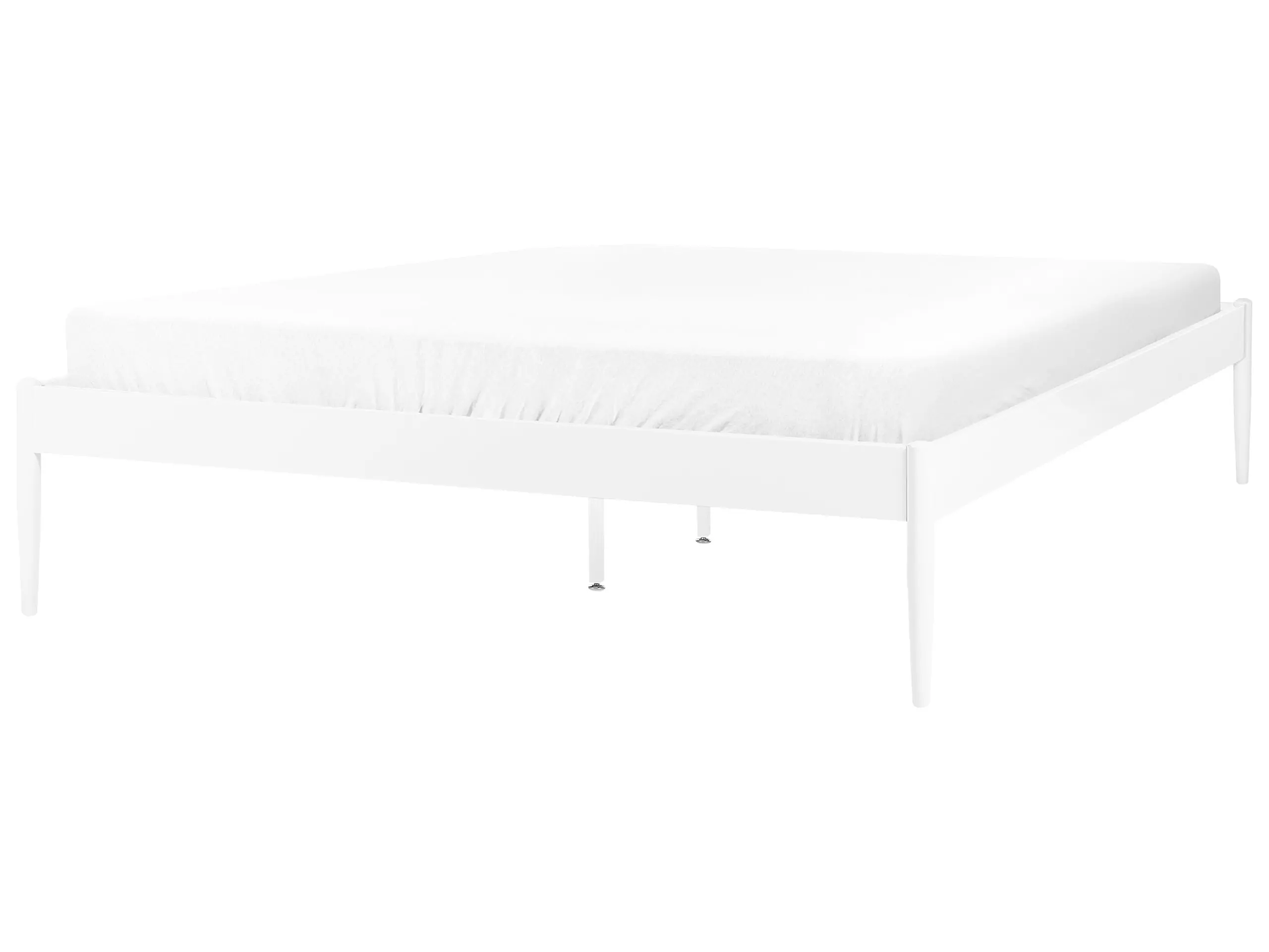 Cama Metal VAURS 160 x 200 cm Blanco