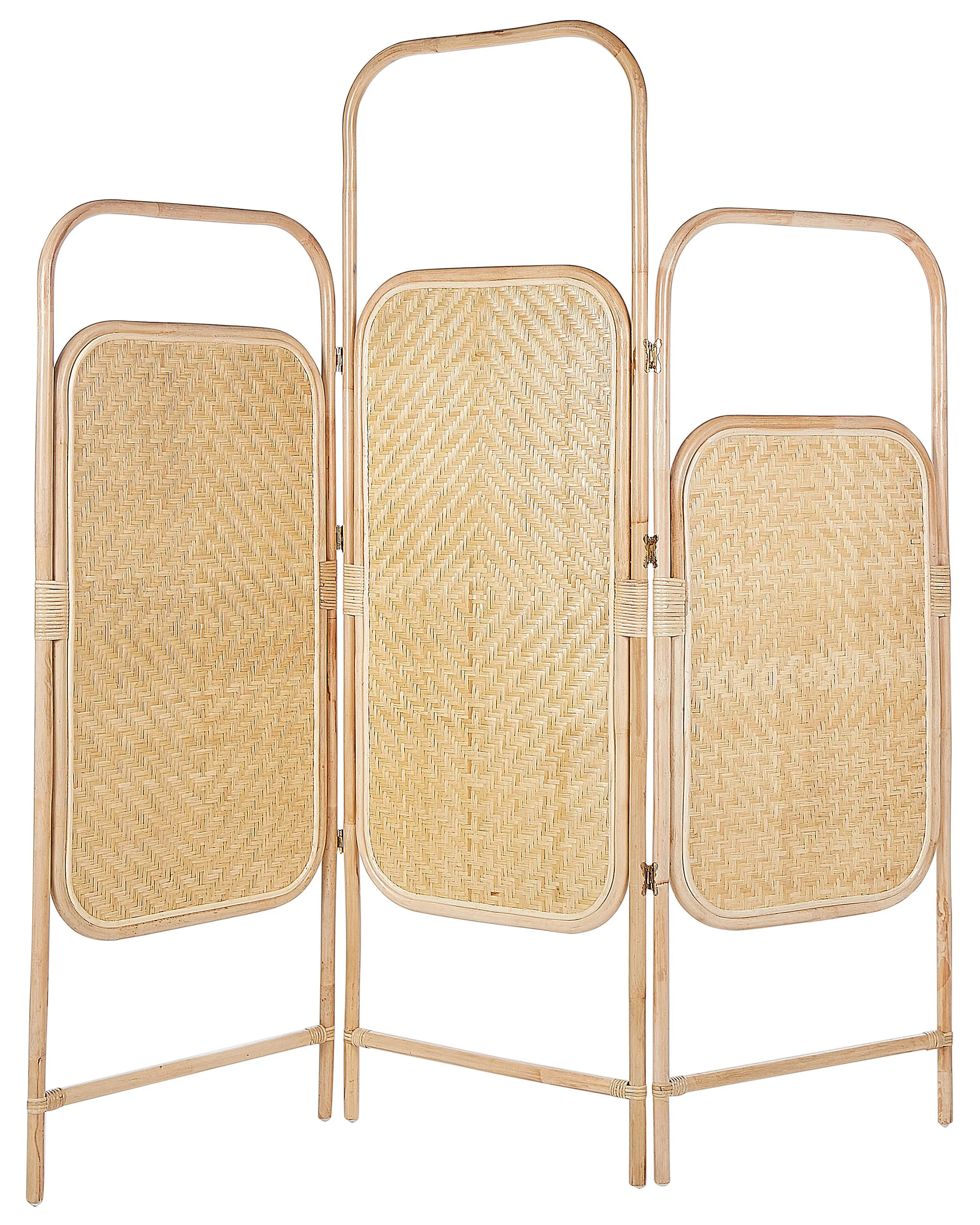 Separador de ambientes de 3 paneles CARPI Natural 166 cm 180 cm