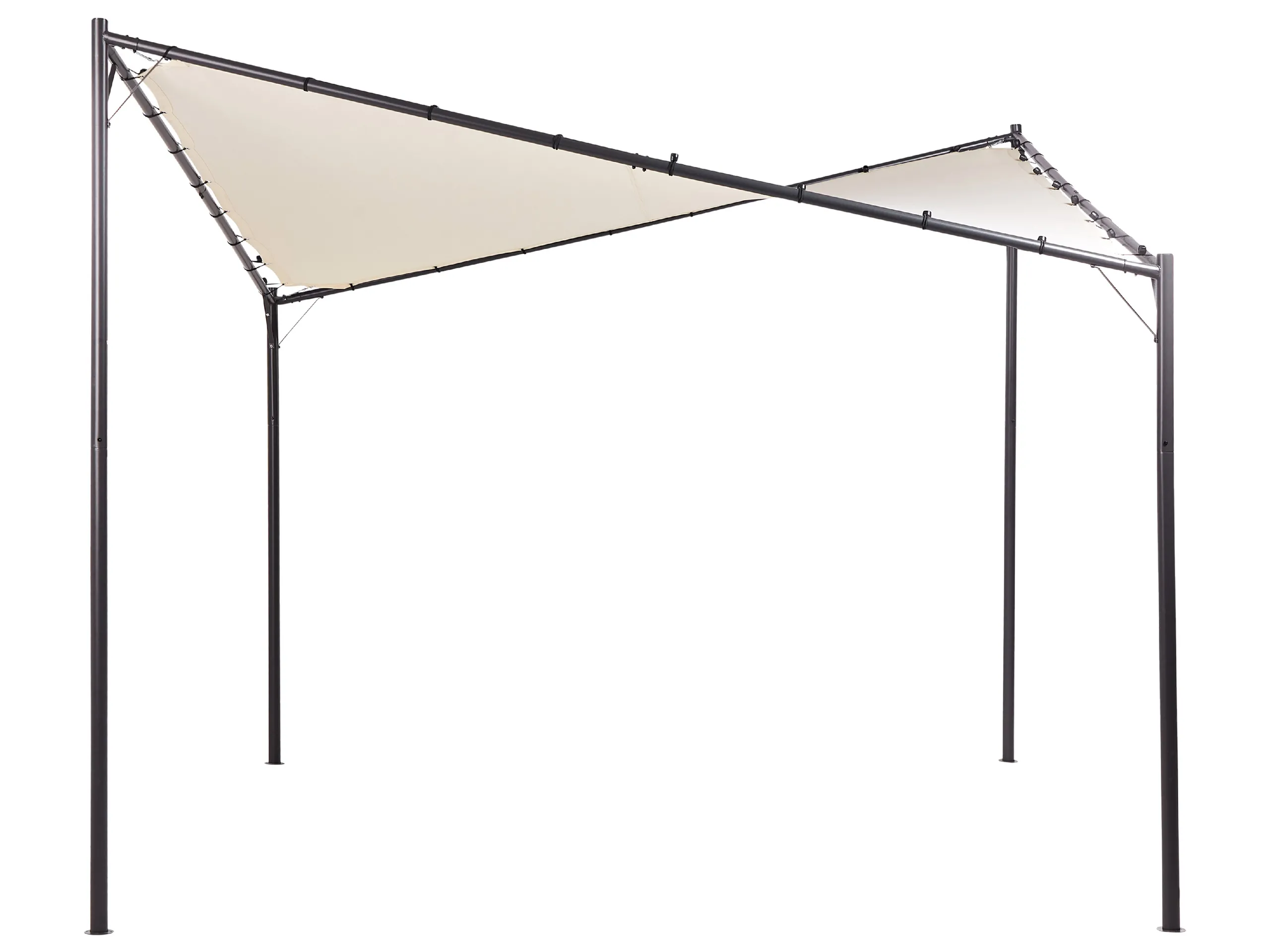Cenador AVENTINE Metal 300 cm 300 cm Beige