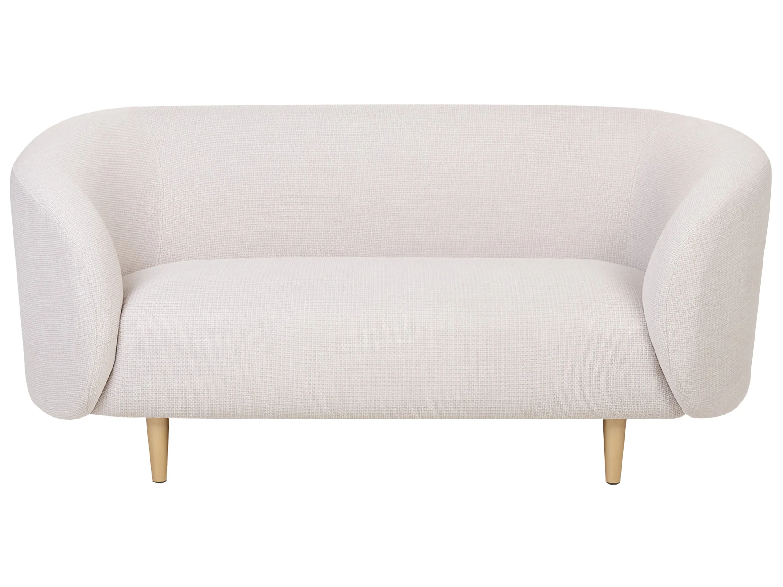 Sofa 2 Seater LOEN Fabric Light Beige