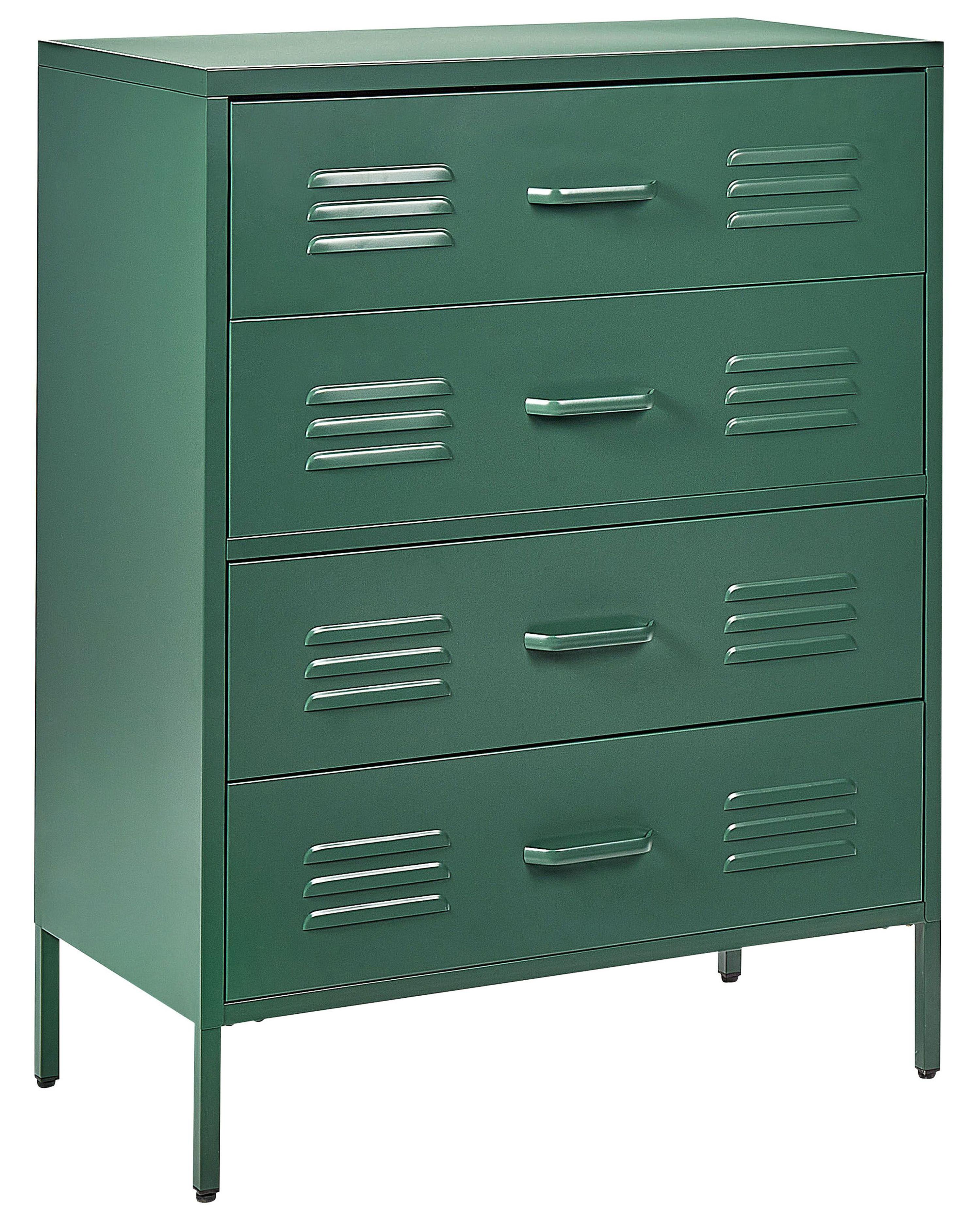 Cómoda ENAGO Metal Verde oscuro