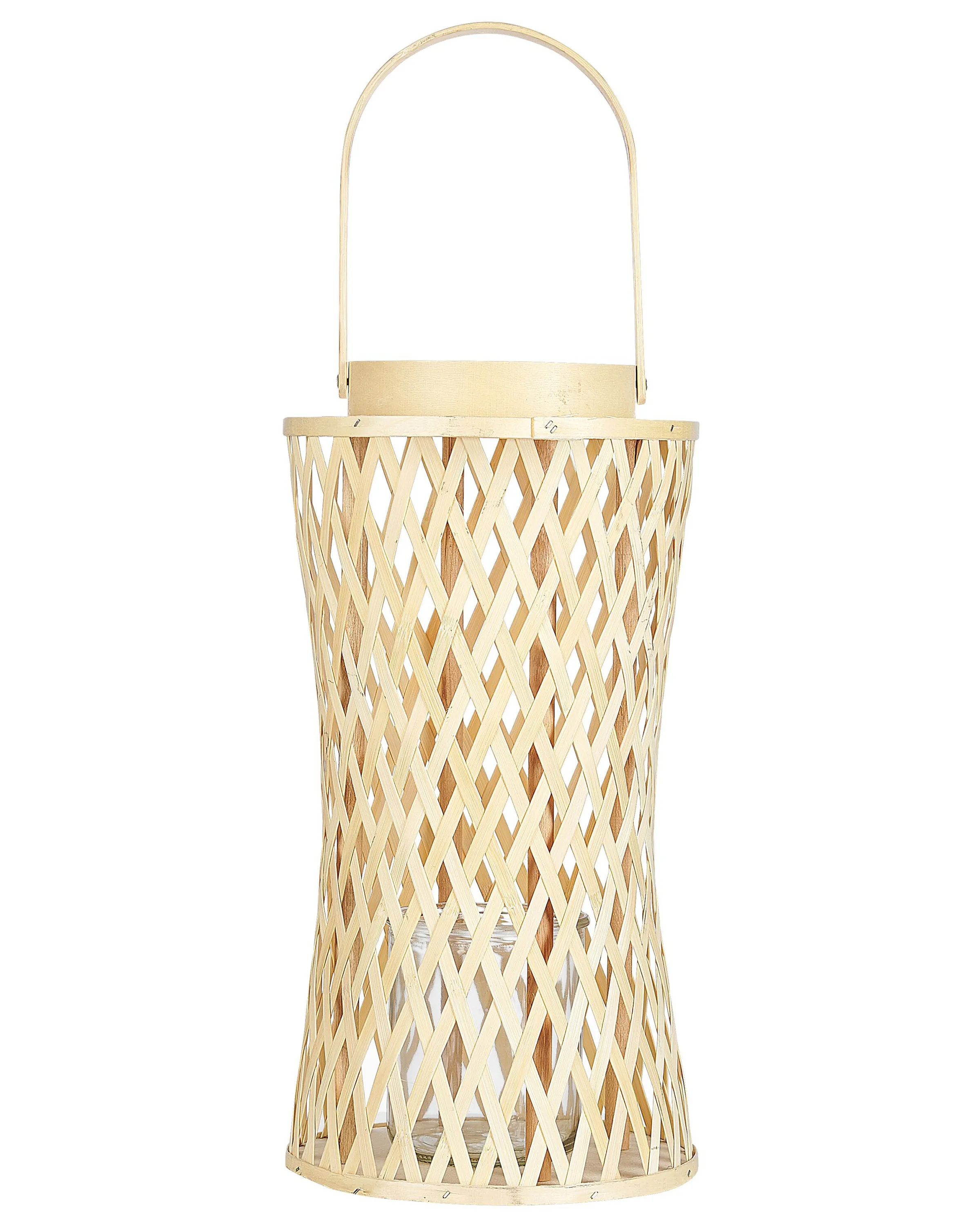 Lantern MACTAN Bamboo 38 cm Natural