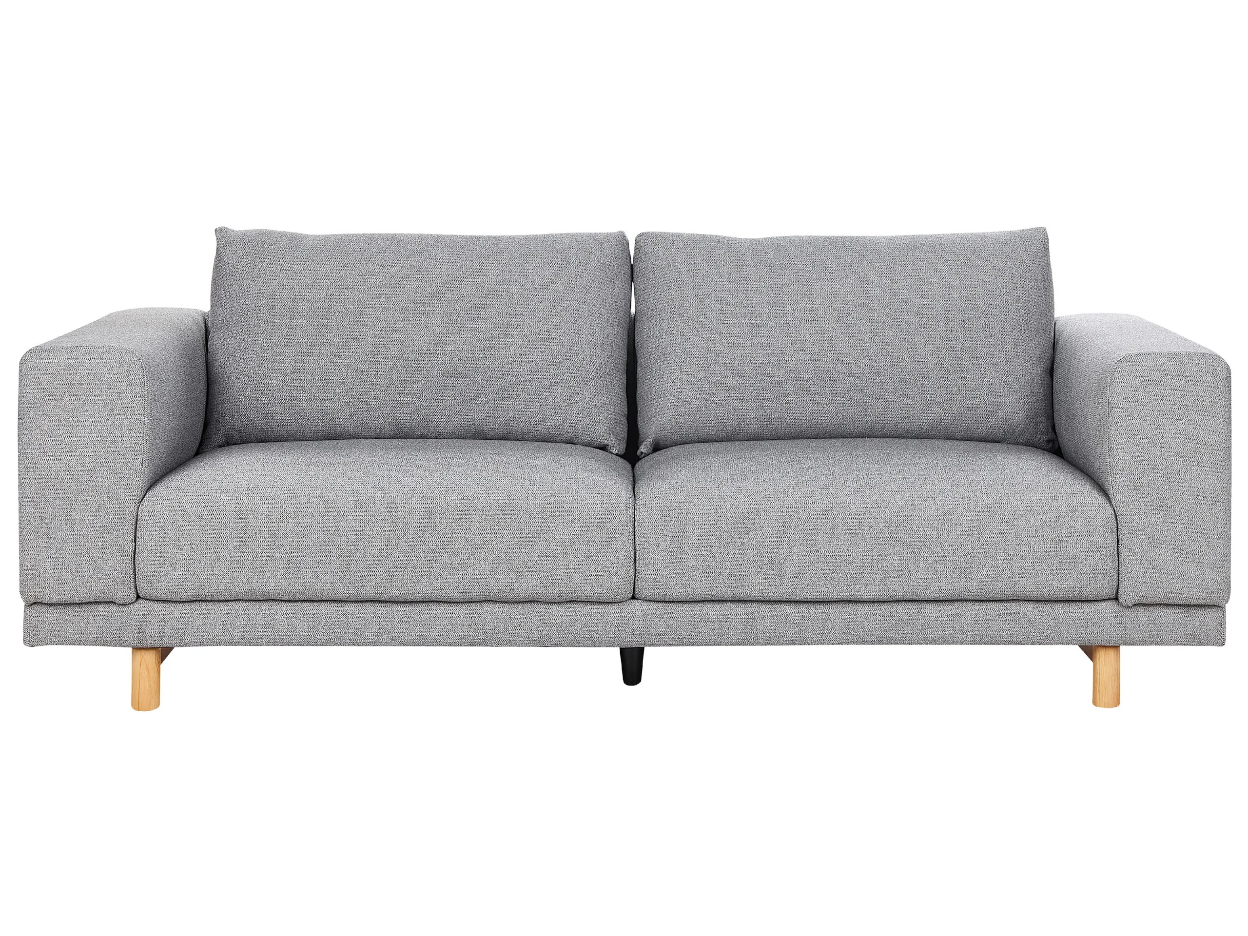 Sofa 3 Seater NIVALA Fabric Light Grey