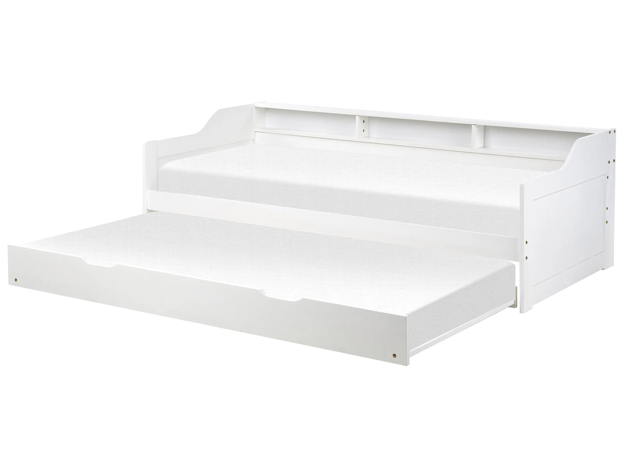 Cama nido Madera de pino EDERN 90 x 200 cm Blanco
