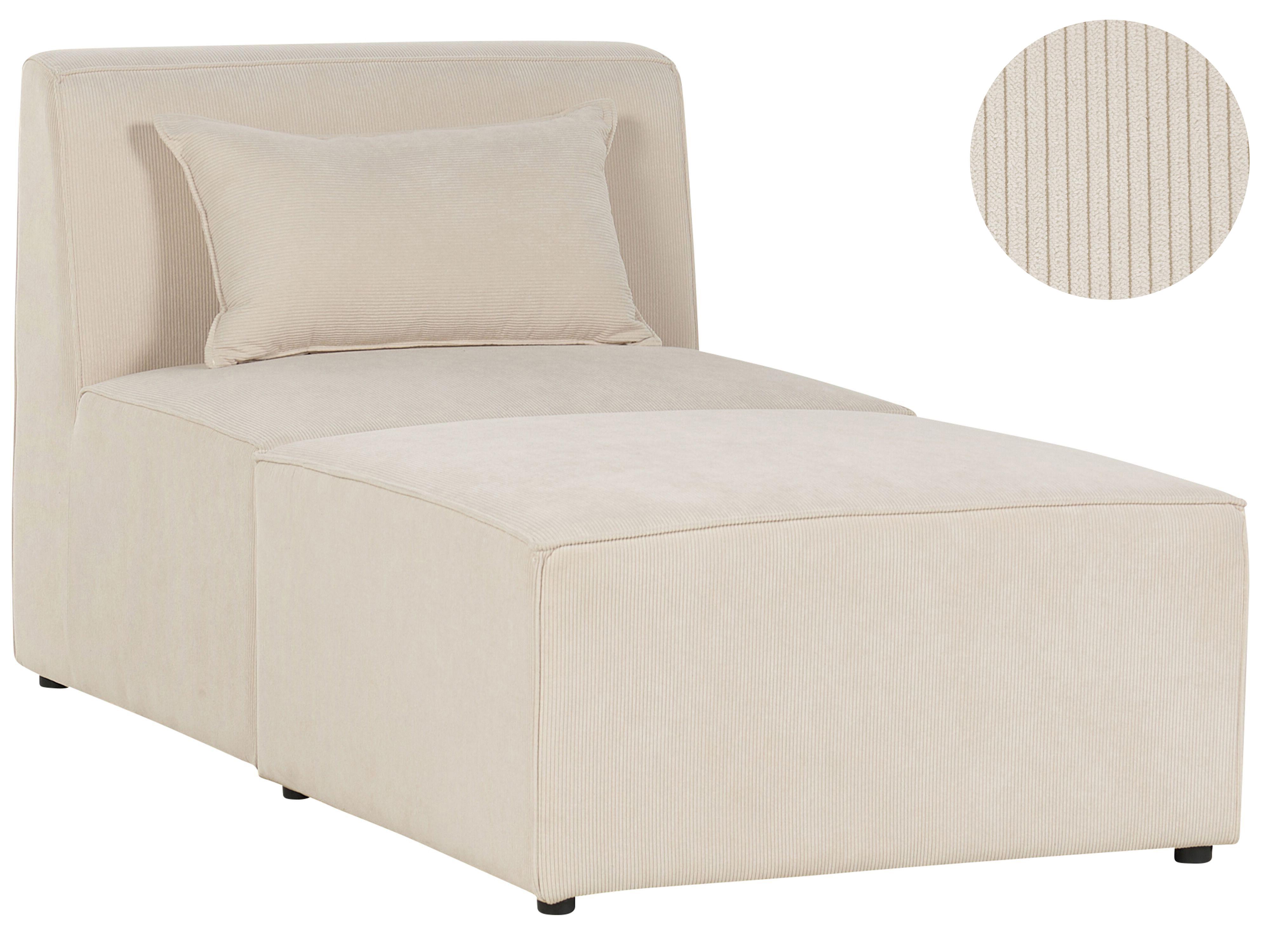 Chaise longue LEMVIG Pana Beige claro