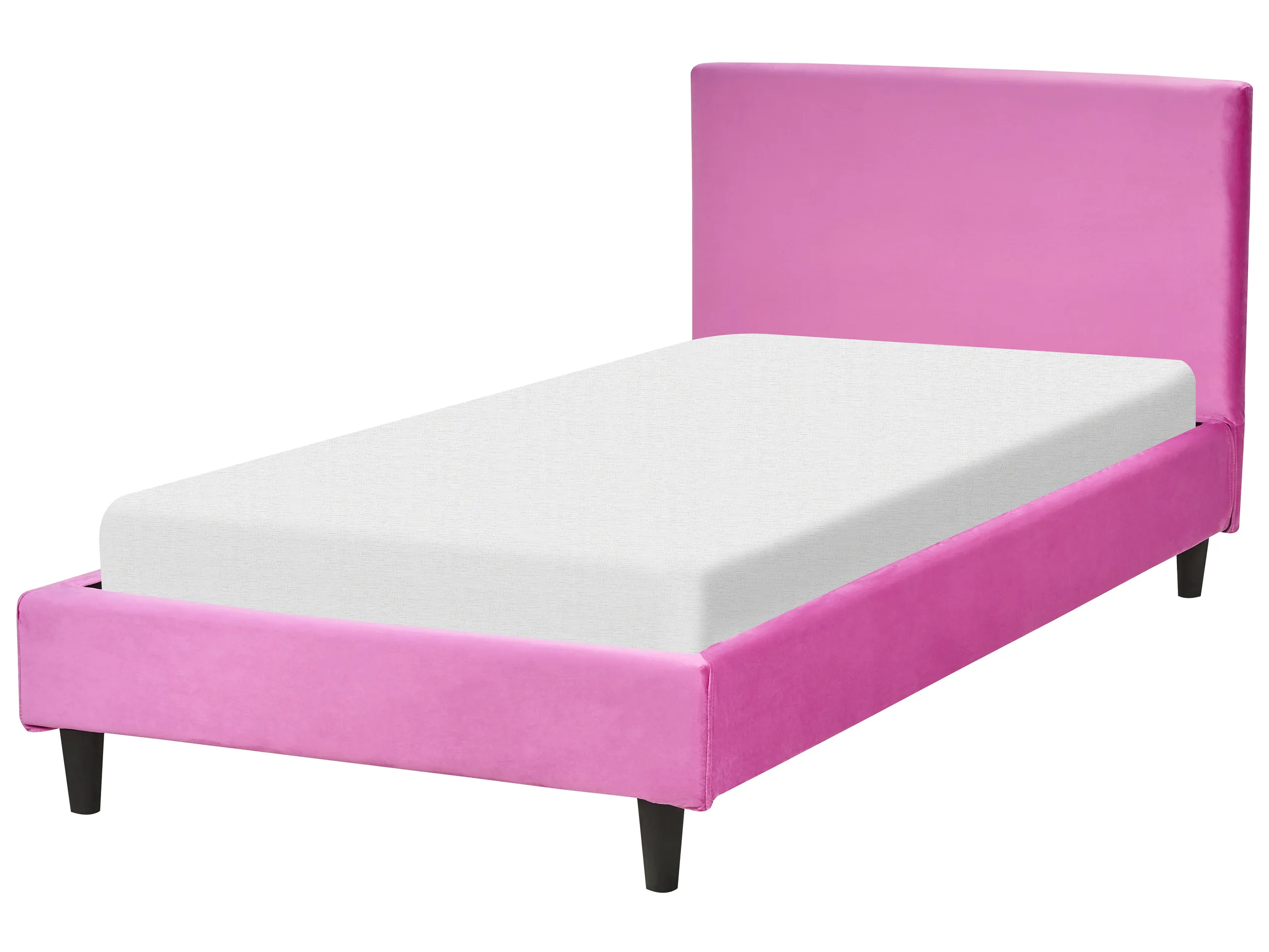 Cama Terciopelo FITOU 90 x 200 cm Fucsia