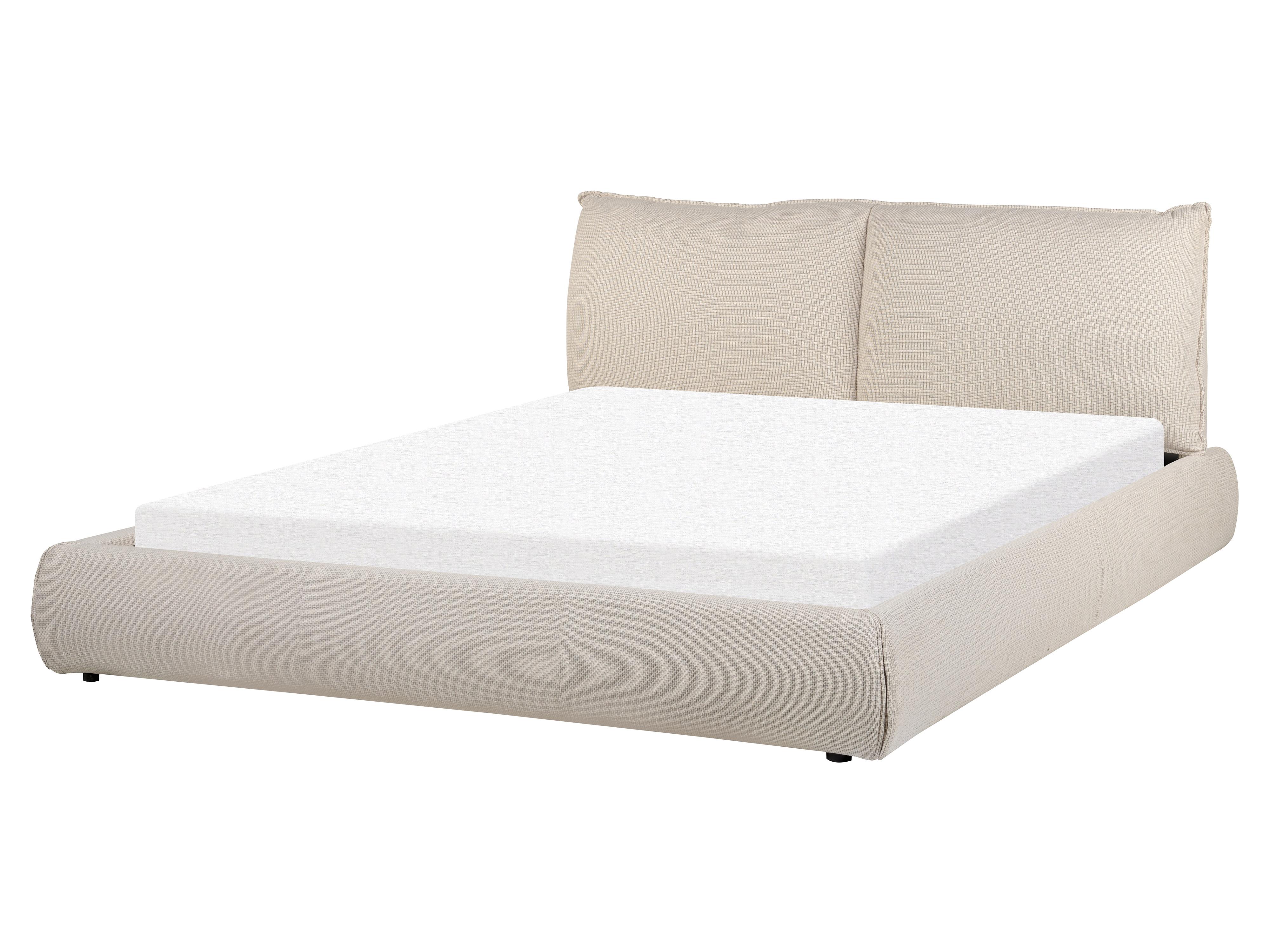 Cama Tela VINAY 160 x 200 cm Beige