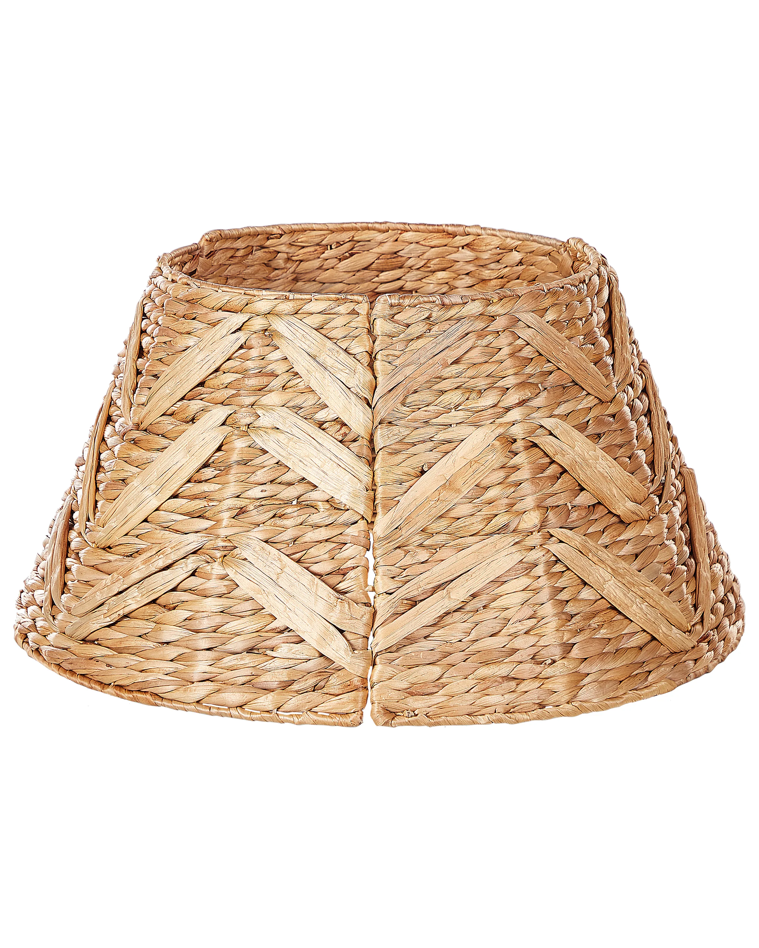 Base de árbol de Navidad FLATEYRI Jacinto de agua Natural 50 cm