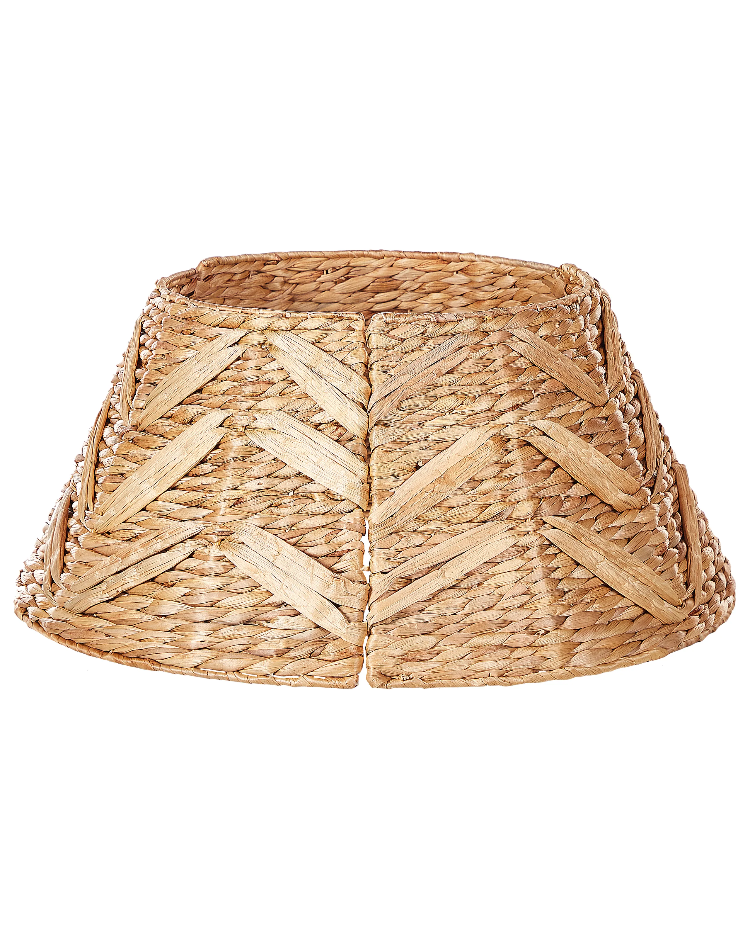 Base de árbol de Navidad FLATEYRI Jacinto de agua Natural 60 cm