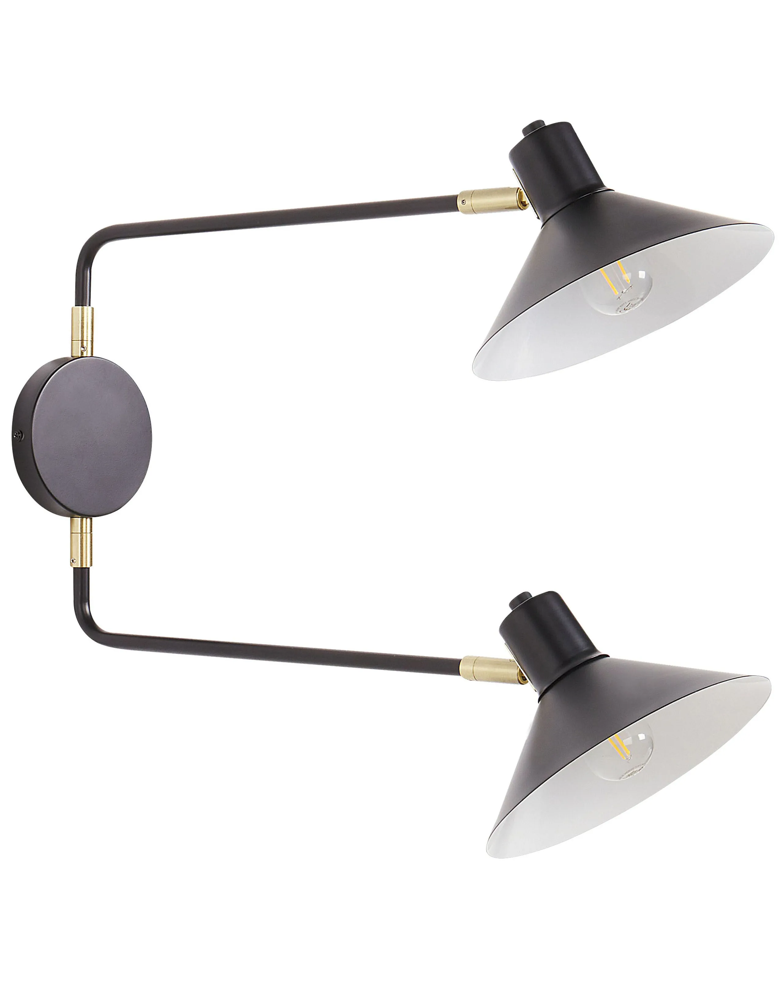 Wall Lamp KADASSA Adjustable Metal Black