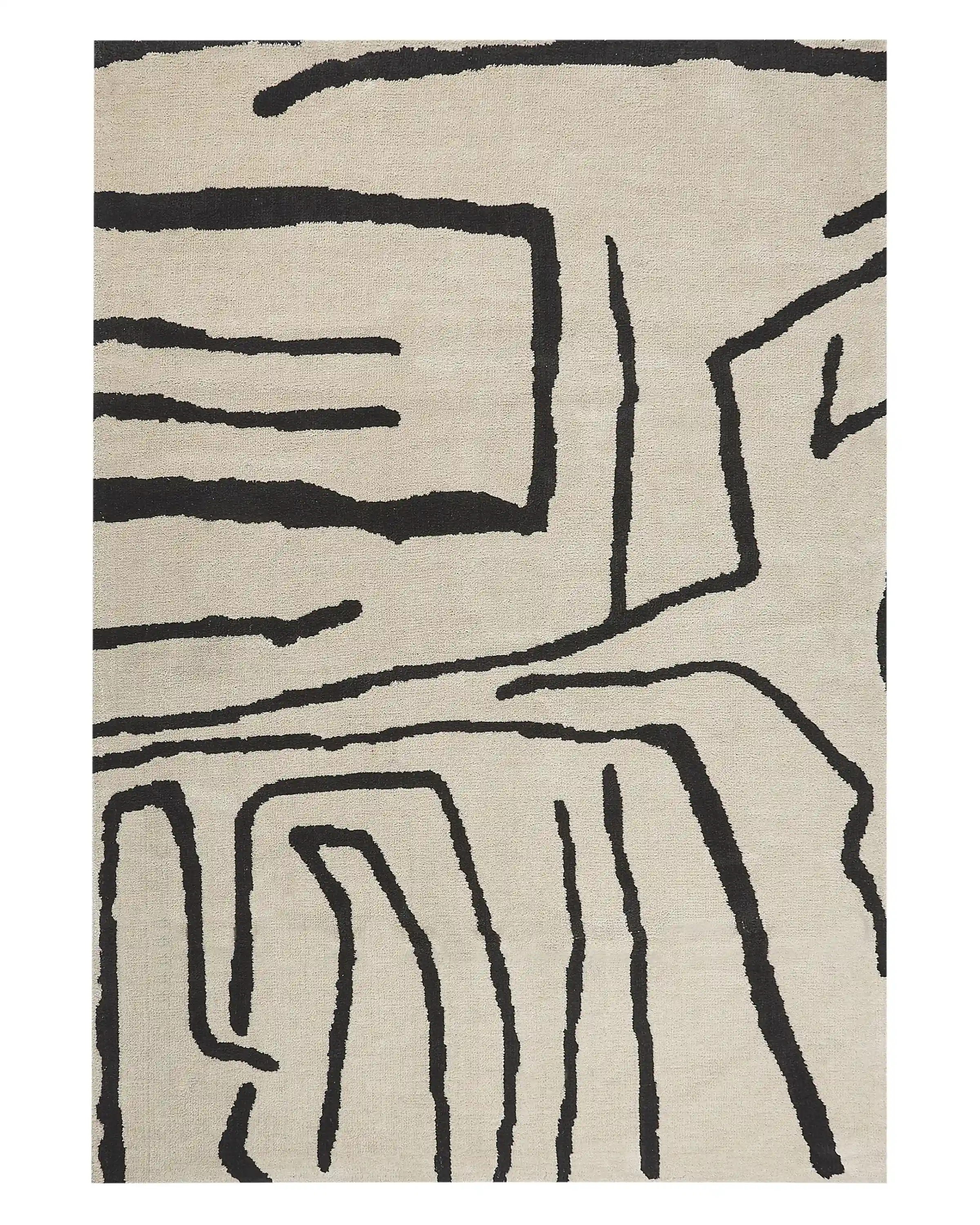 Rug KOLPUR Light Beige 160 x 230 cm