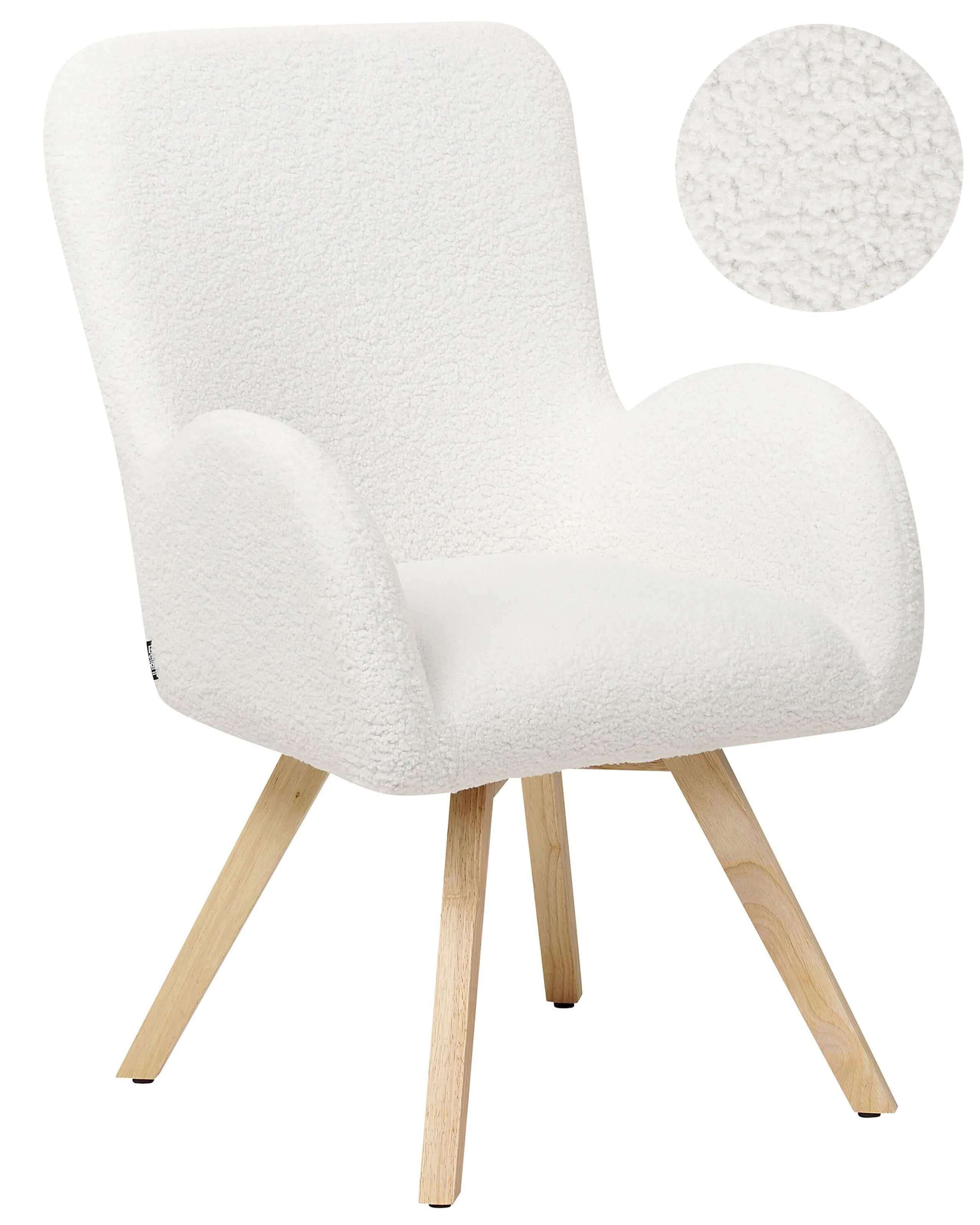 Armchair BJARN Boucle White