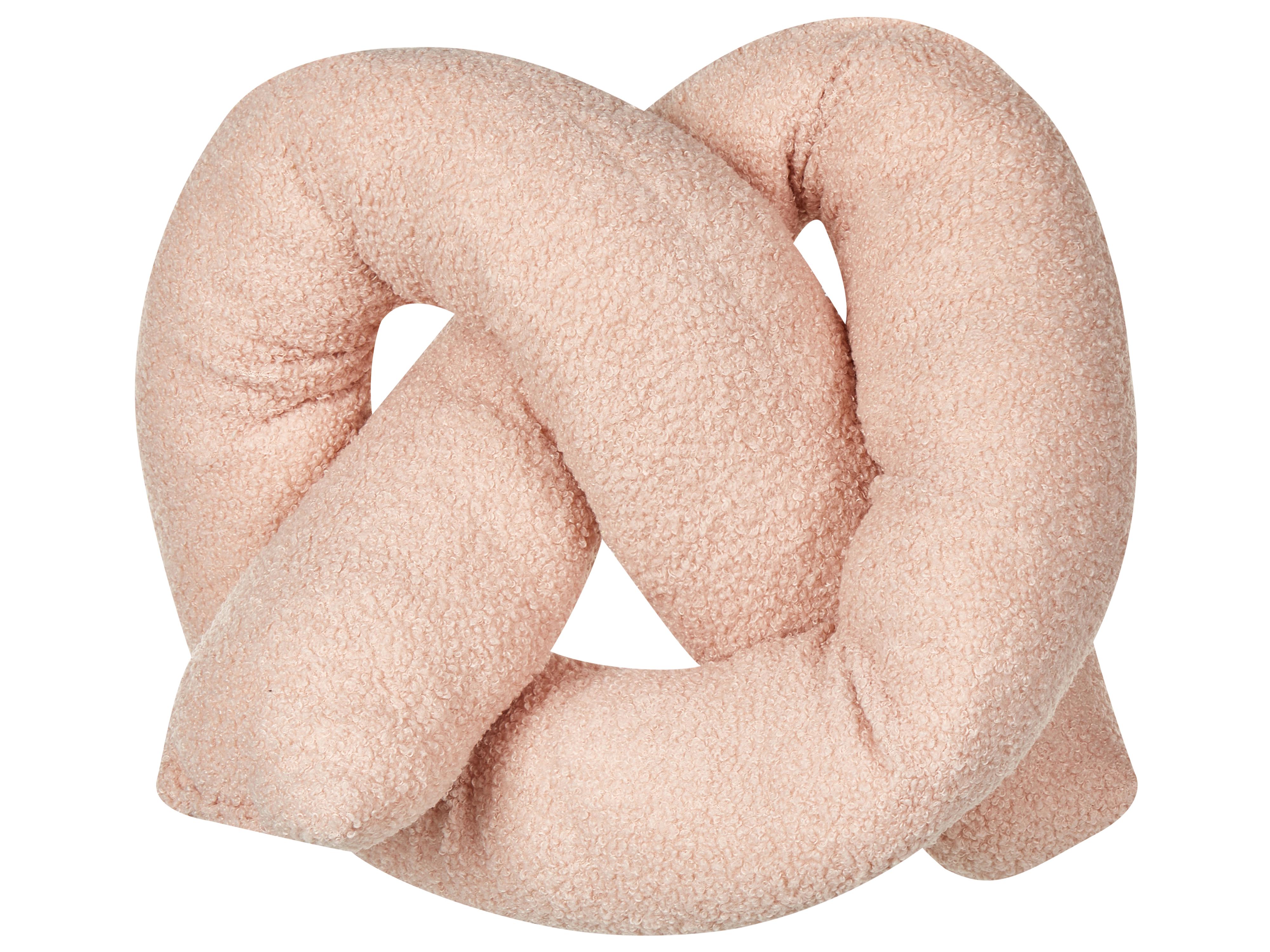 Cojín decorativo GLADIOLUS Bouclé 172 x 14 cm Rosa Liso