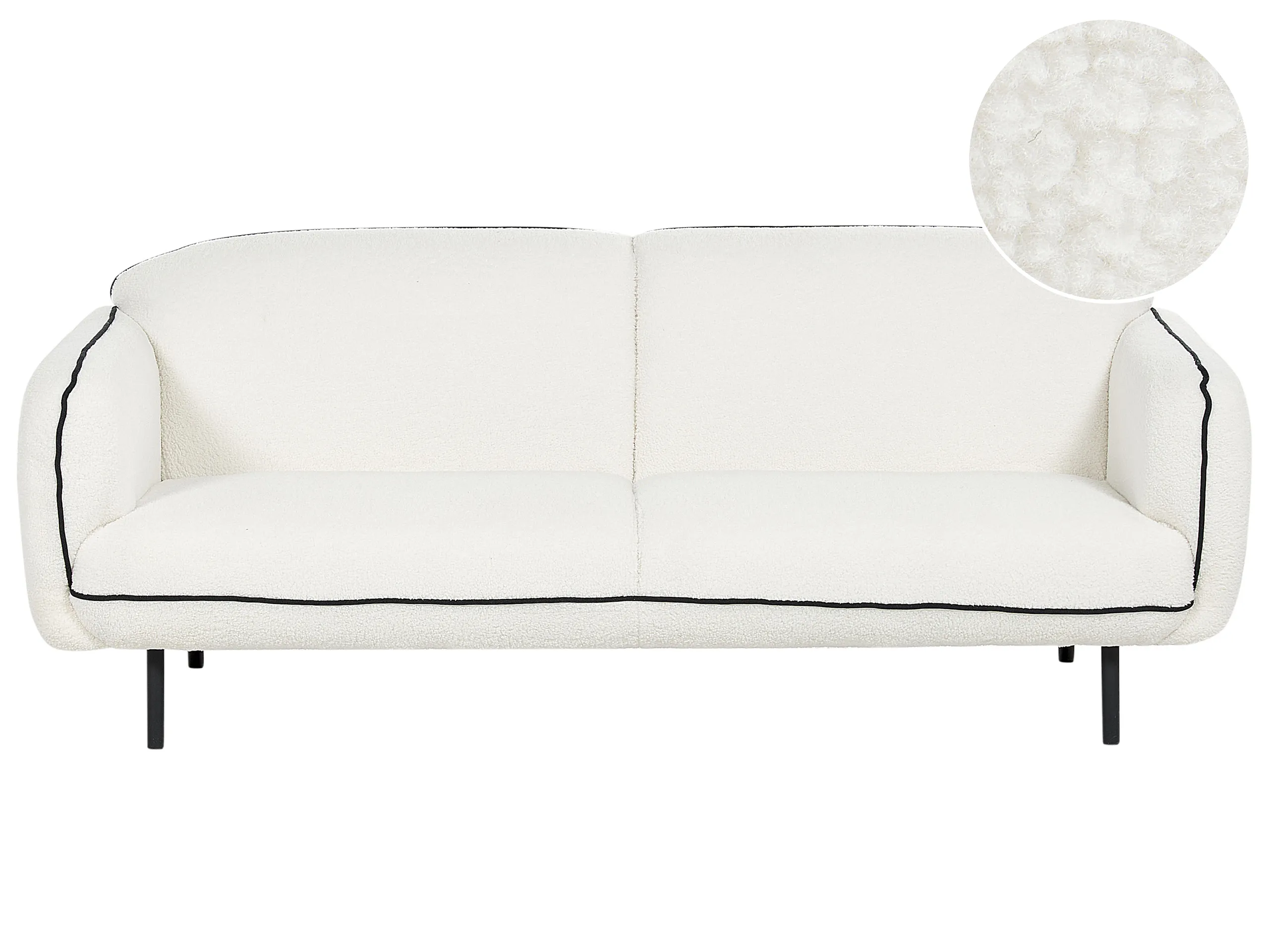Sofa 3 Seater TONSBERG Boucle White