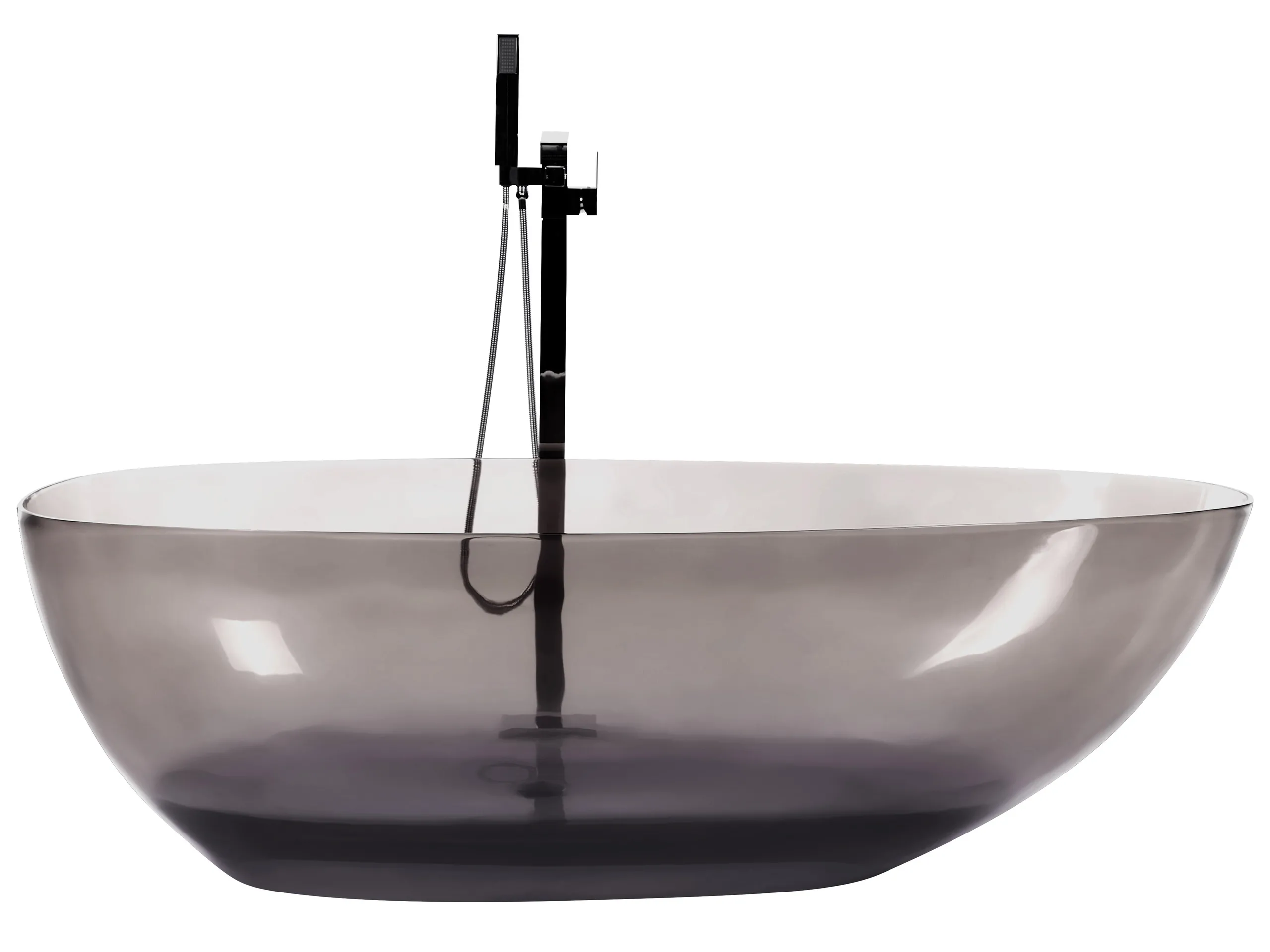 Bañera independiente BLANCARENA 170 x 78 cm Negro