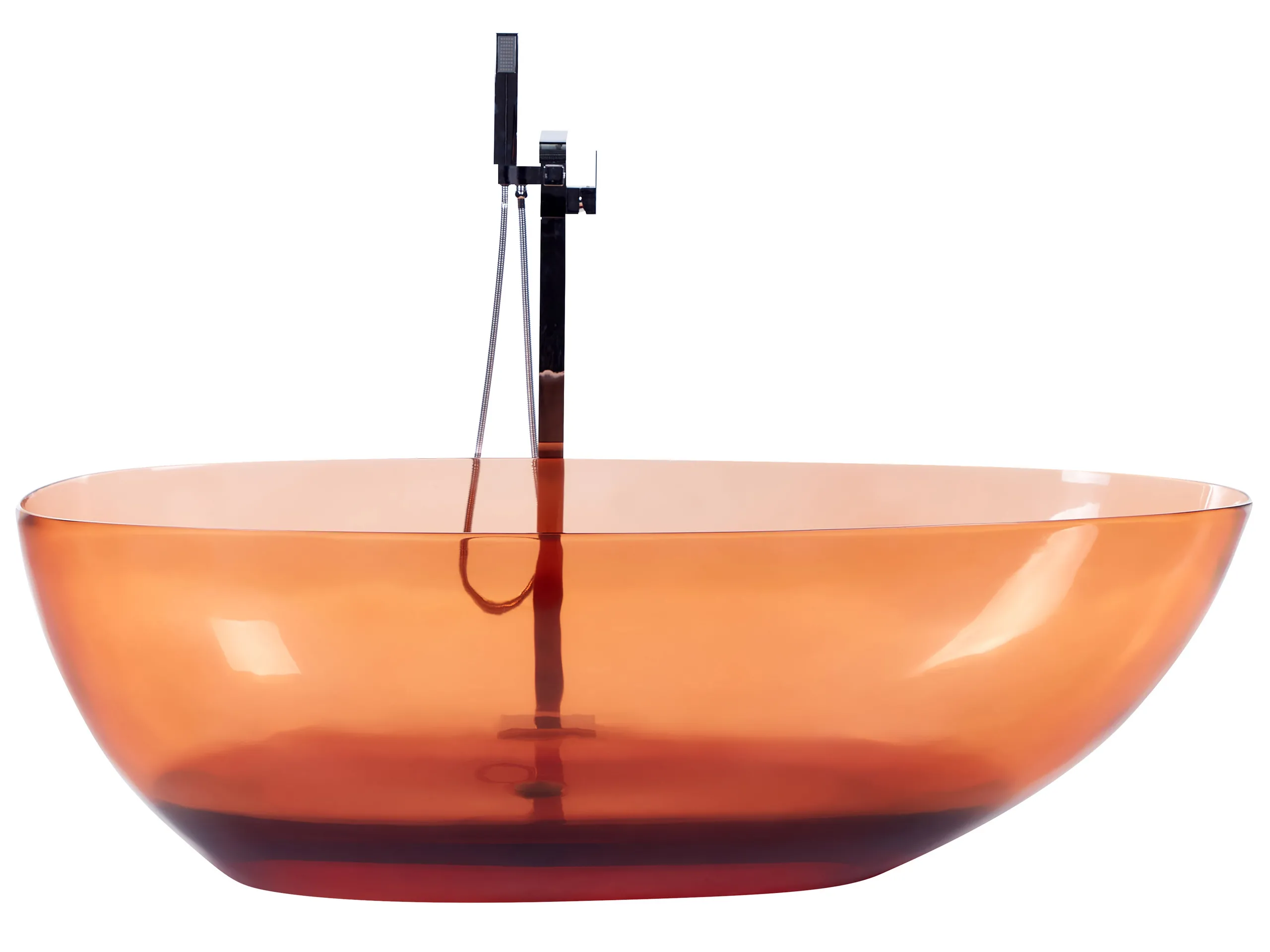 Bañera independiente BLANCARENA 170 x 78 cm Rojo claro