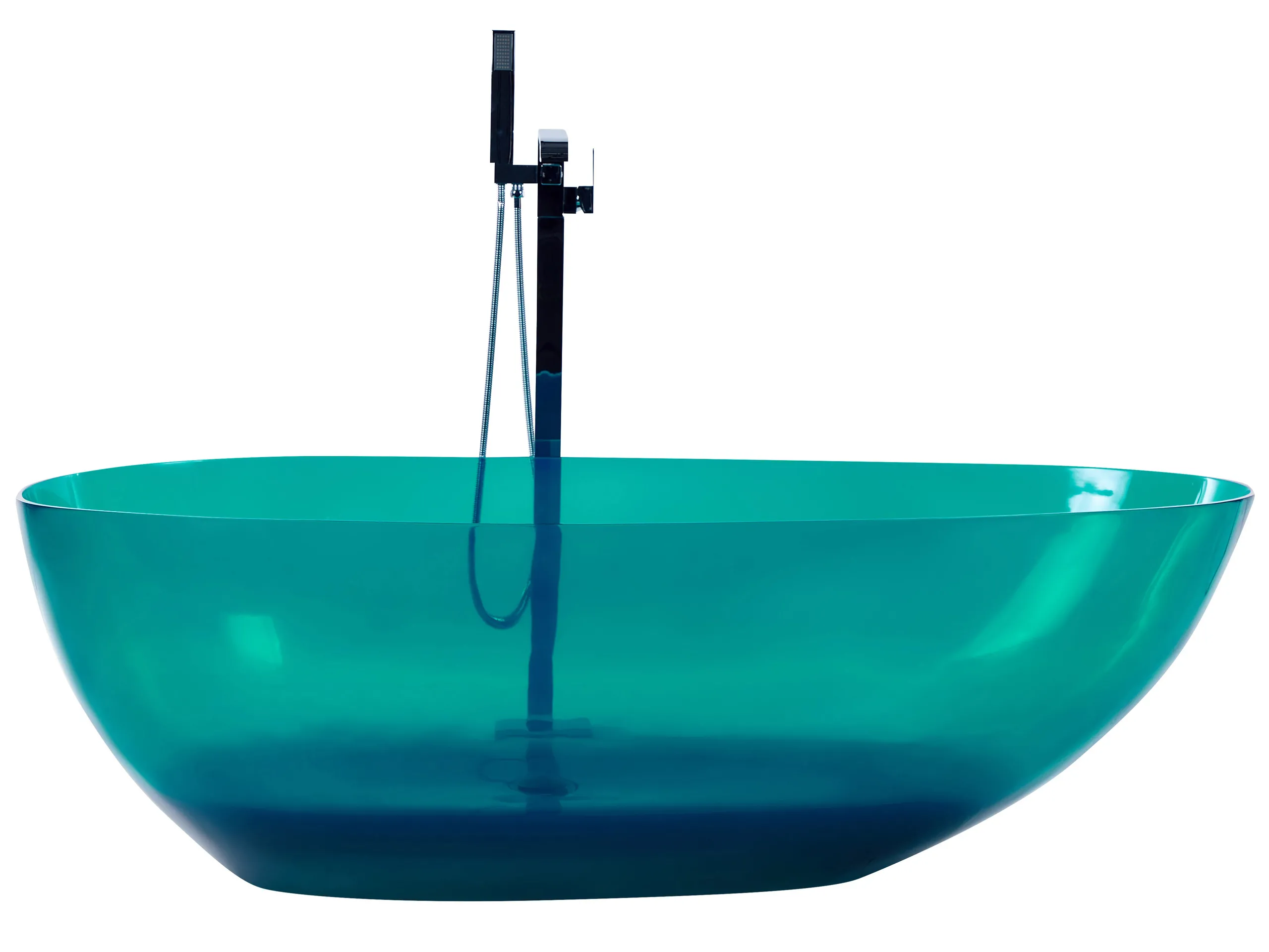 Bañera independiente BLANCARENA 170 x 78 cm Verde azulado