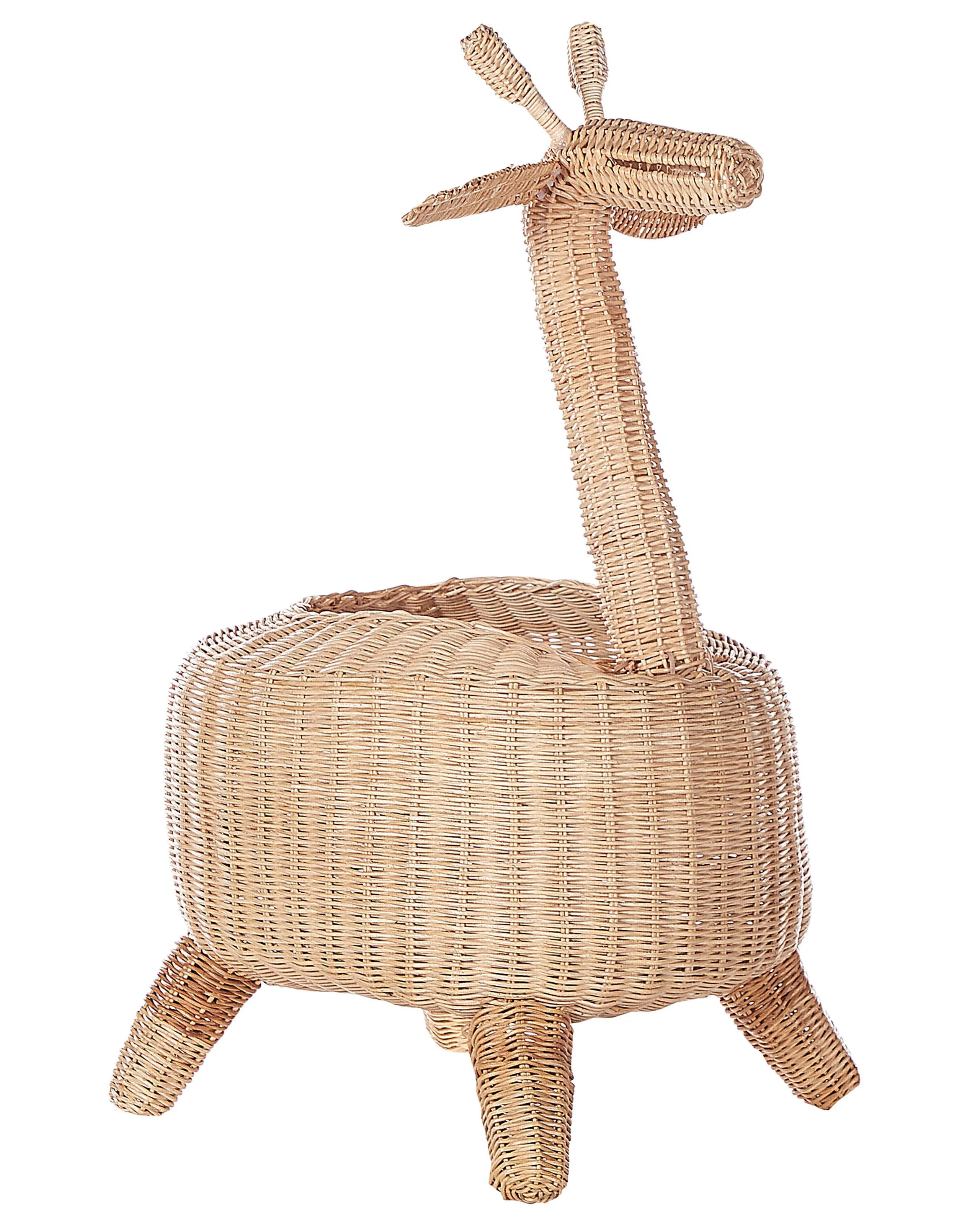 Cesta infantil Jirafa HAINAN Ratán Natural