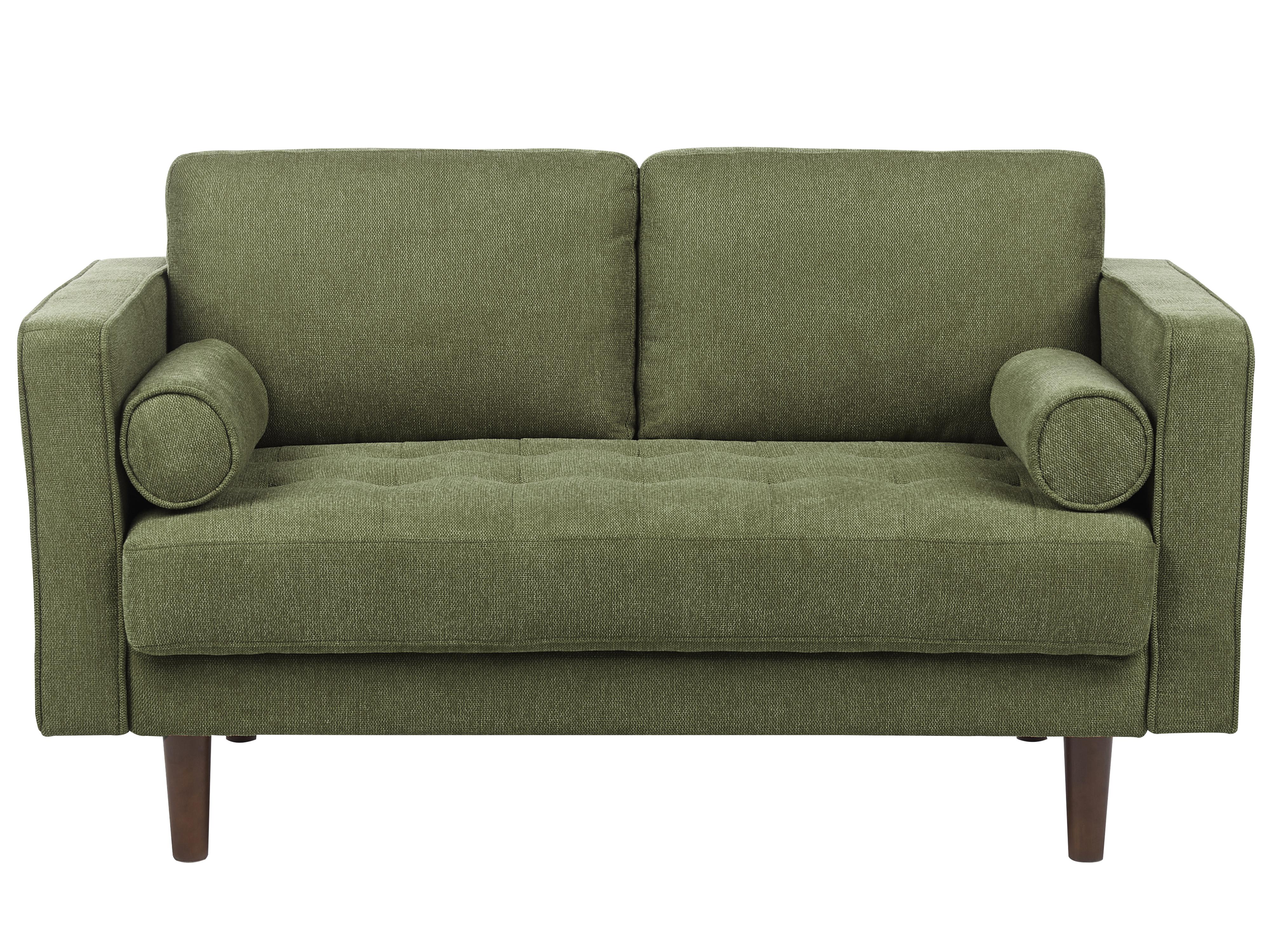 Sofa 2 Seater NURMO Fabric Dark Green
