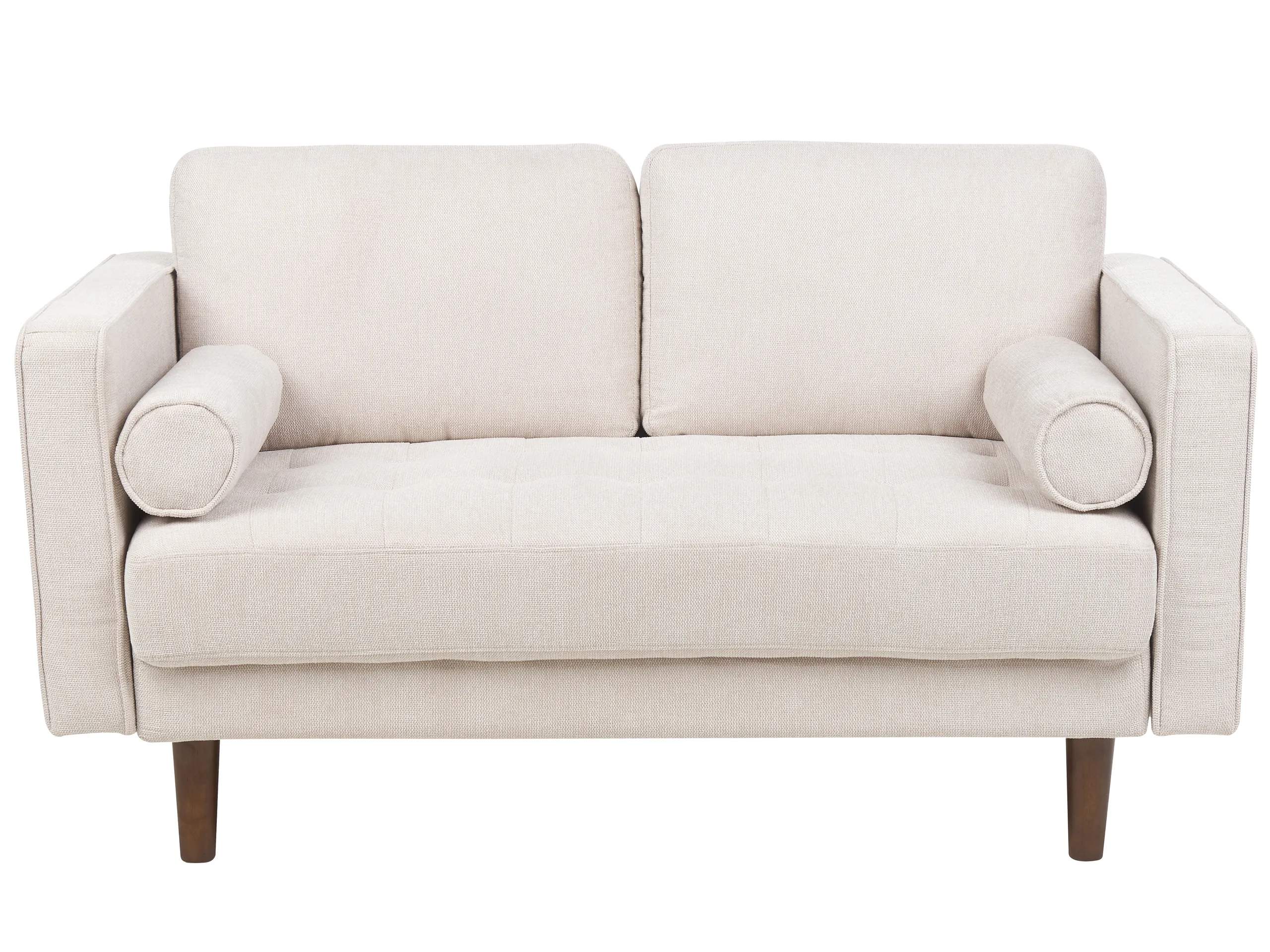 Sofa 2 Seater NURMO Fabric Light Beige