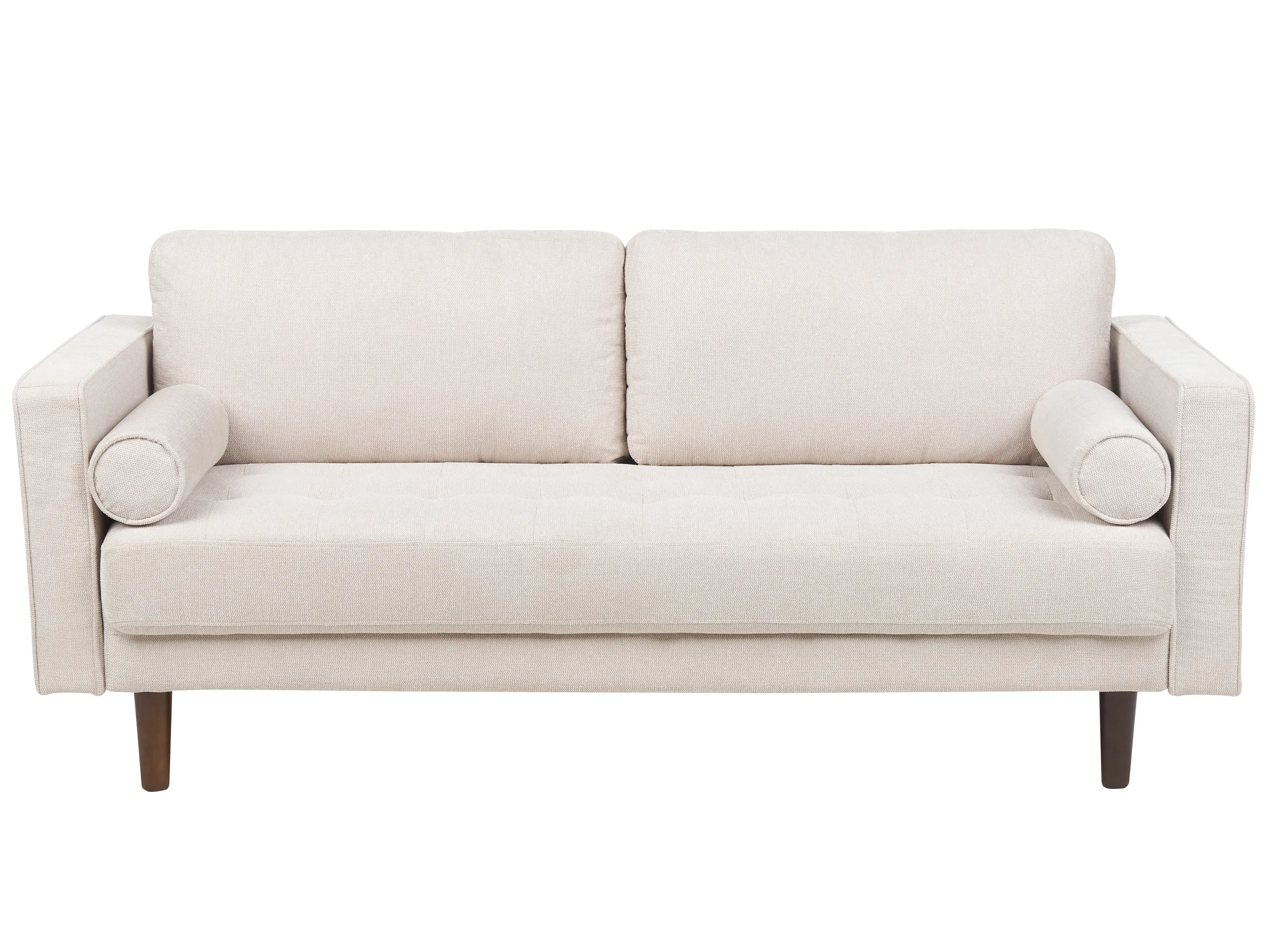 Sofa 3 Seater NURMO Fabric Light Beige