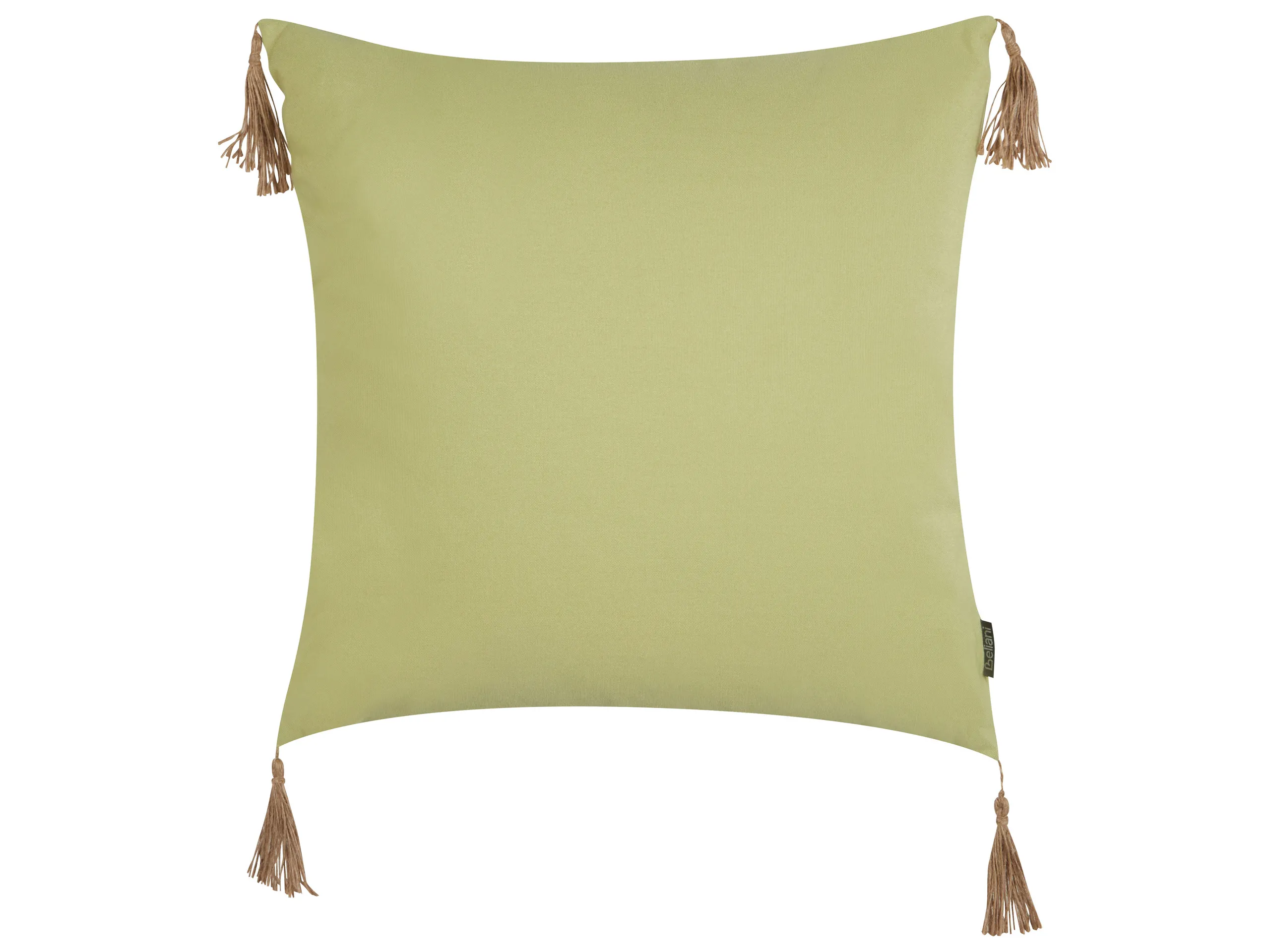 Cojín decorativo CHMISTAR 45 x 45 cm Verde oliva Liso