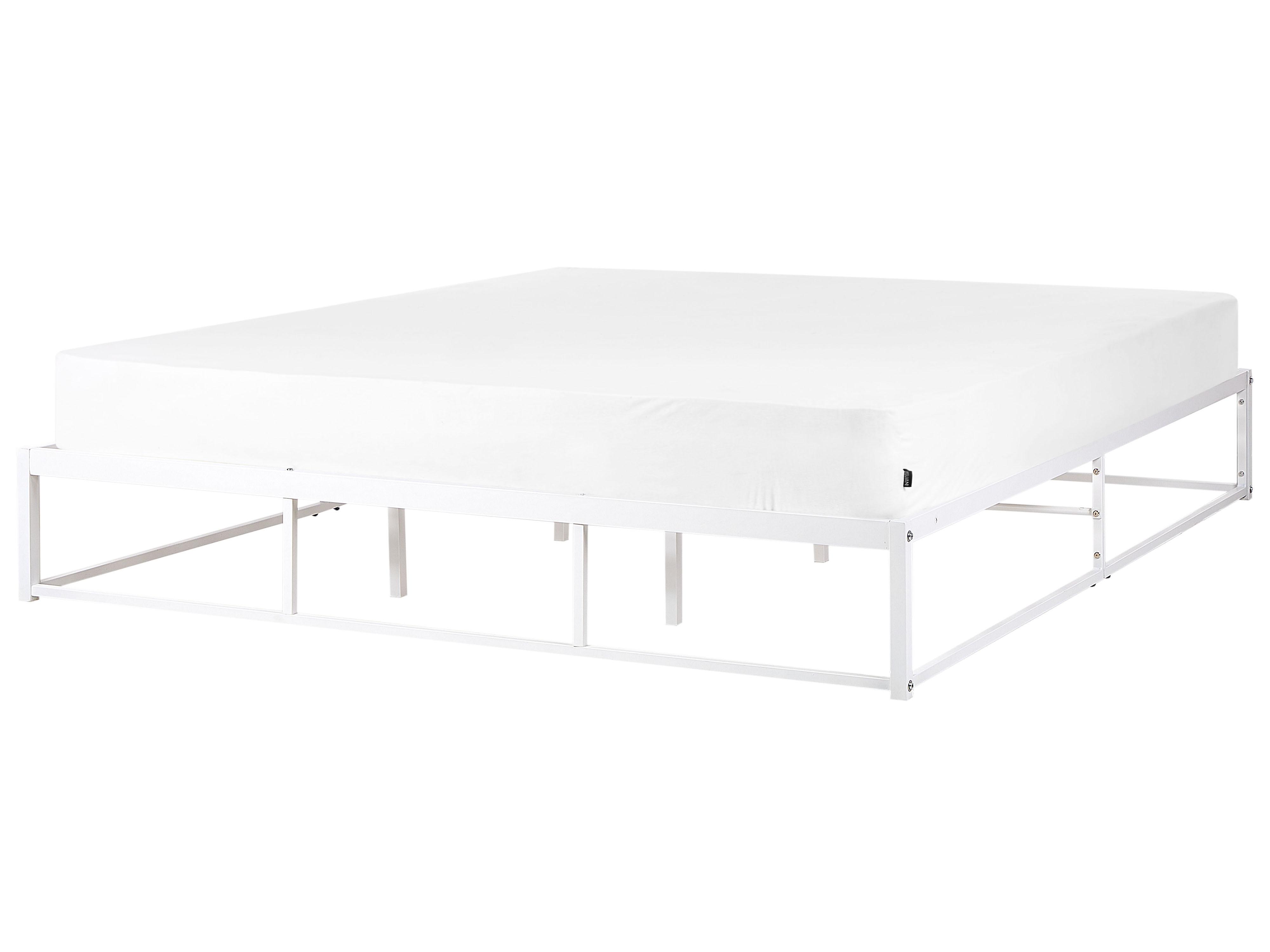 Cama Metal VIRY 180 x 200 cm Blanco