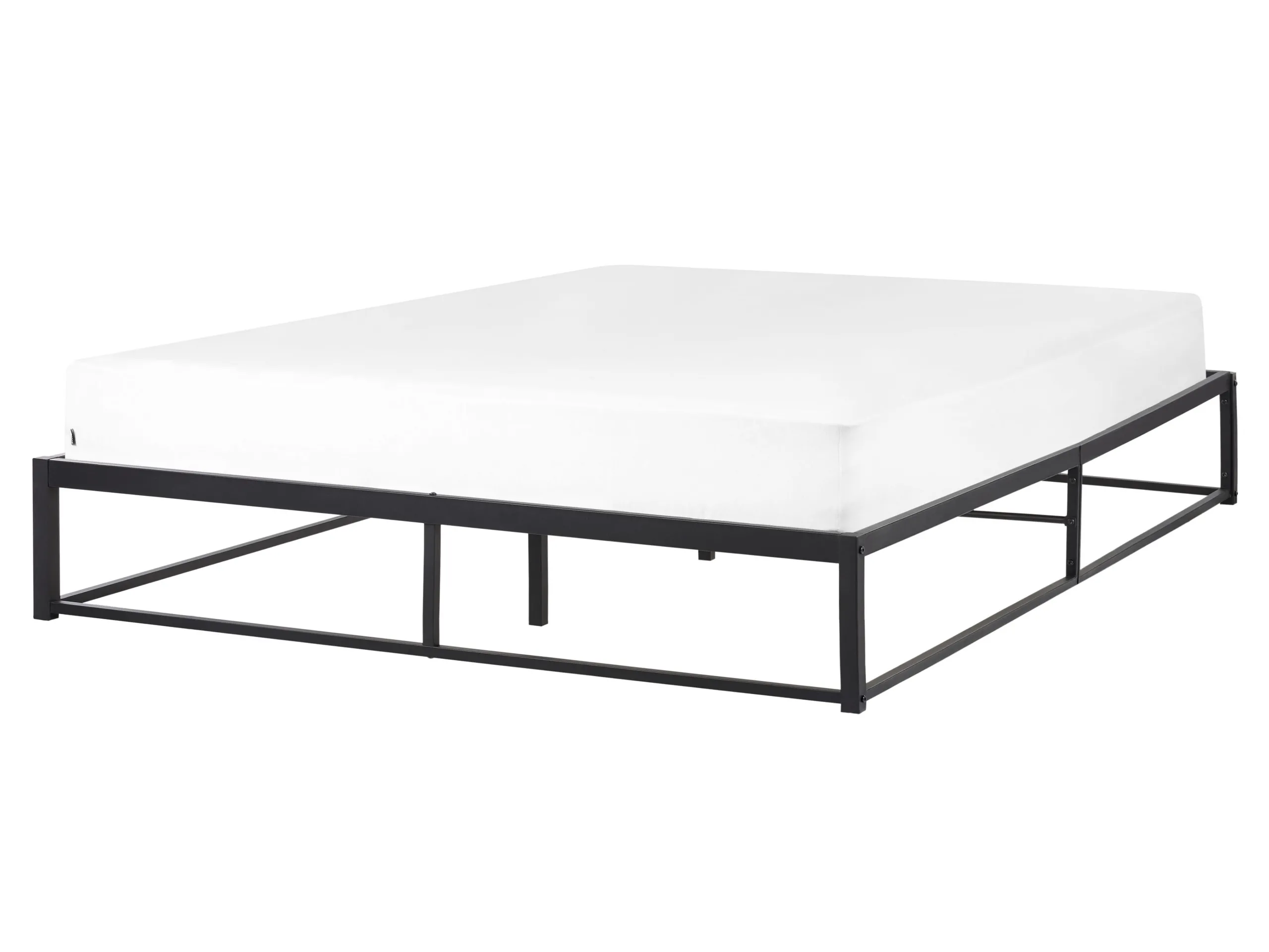 Cama Metal VIRY 160 x 200 cm Negro
