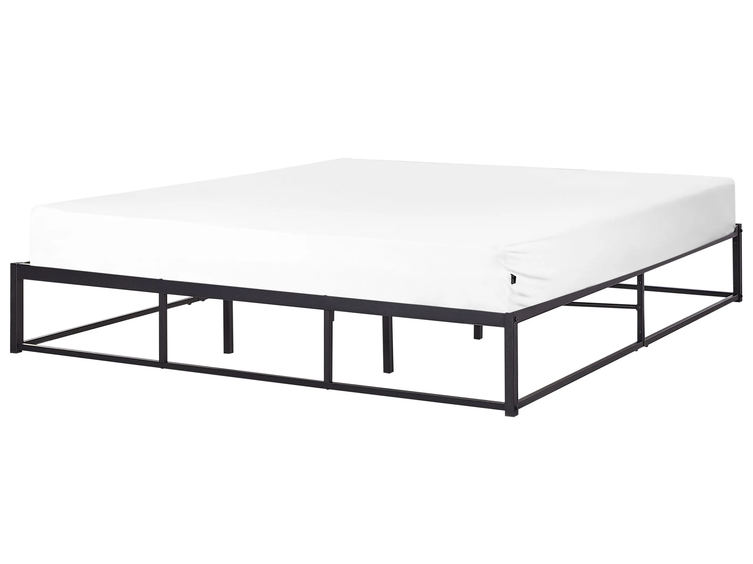 Cama Metal VIRY 180 x 200 cm Negro