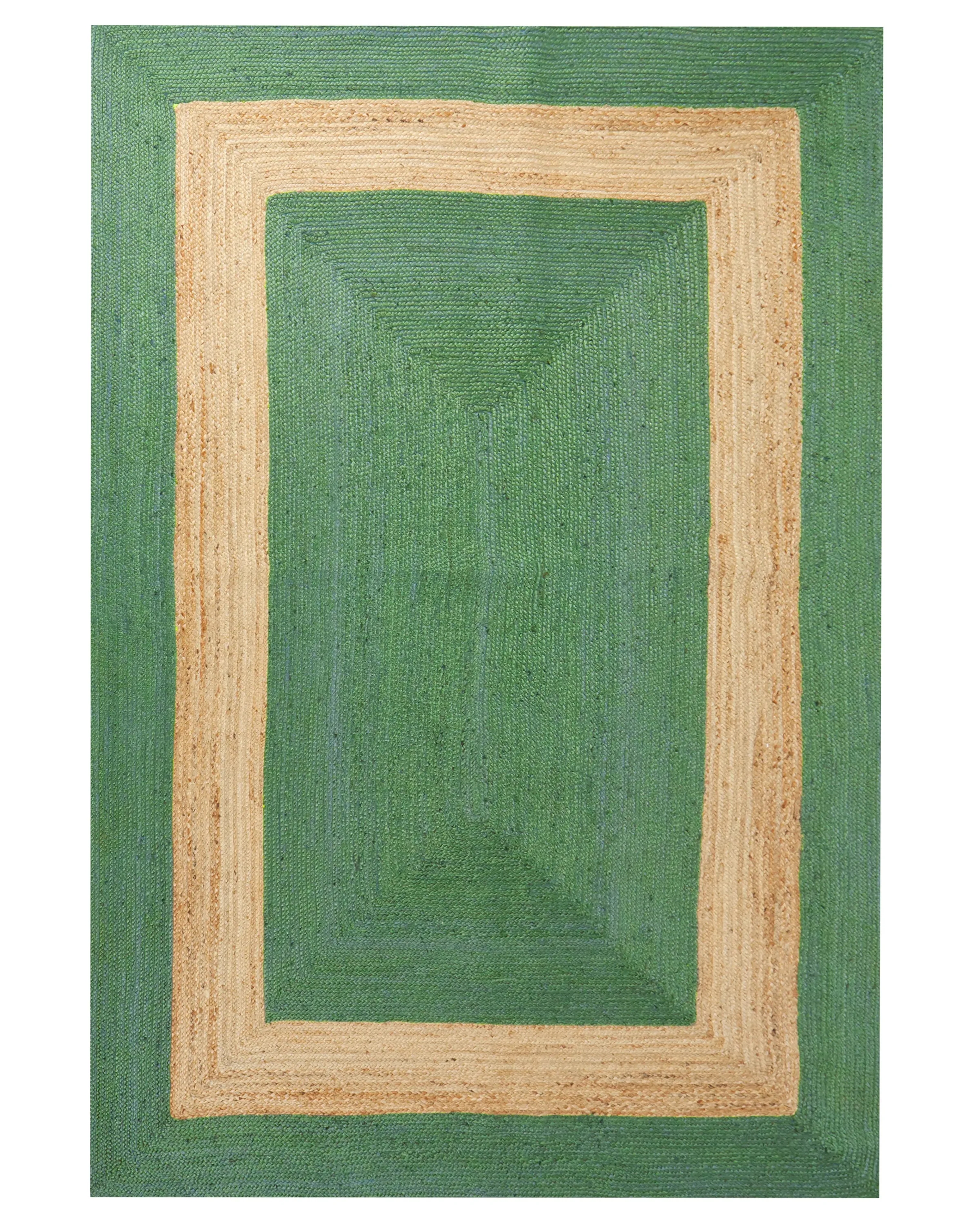 Alfombra KARAKUYU Verde 200 x 300 cm Yute