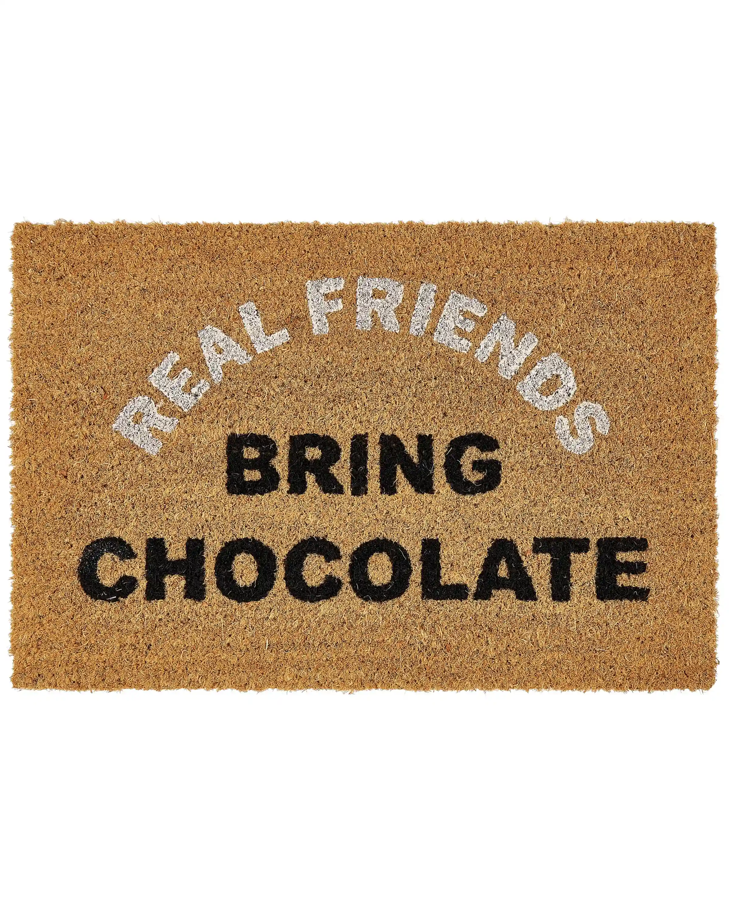 Doormat PAMIR Natural 40 x 60 cm Text Coir