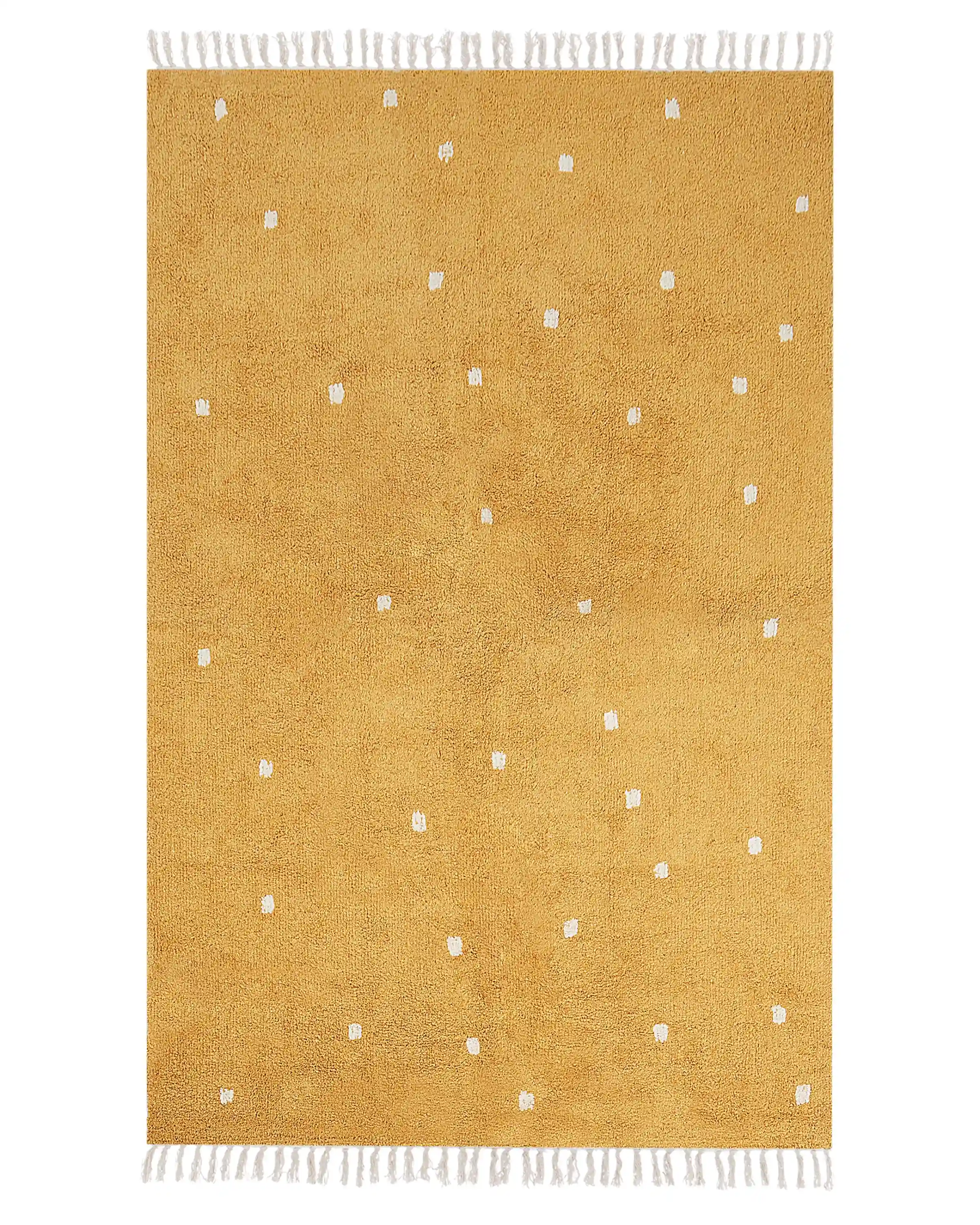 Alfombra ASTAF Mostaza 140 x 200 cm Algodón