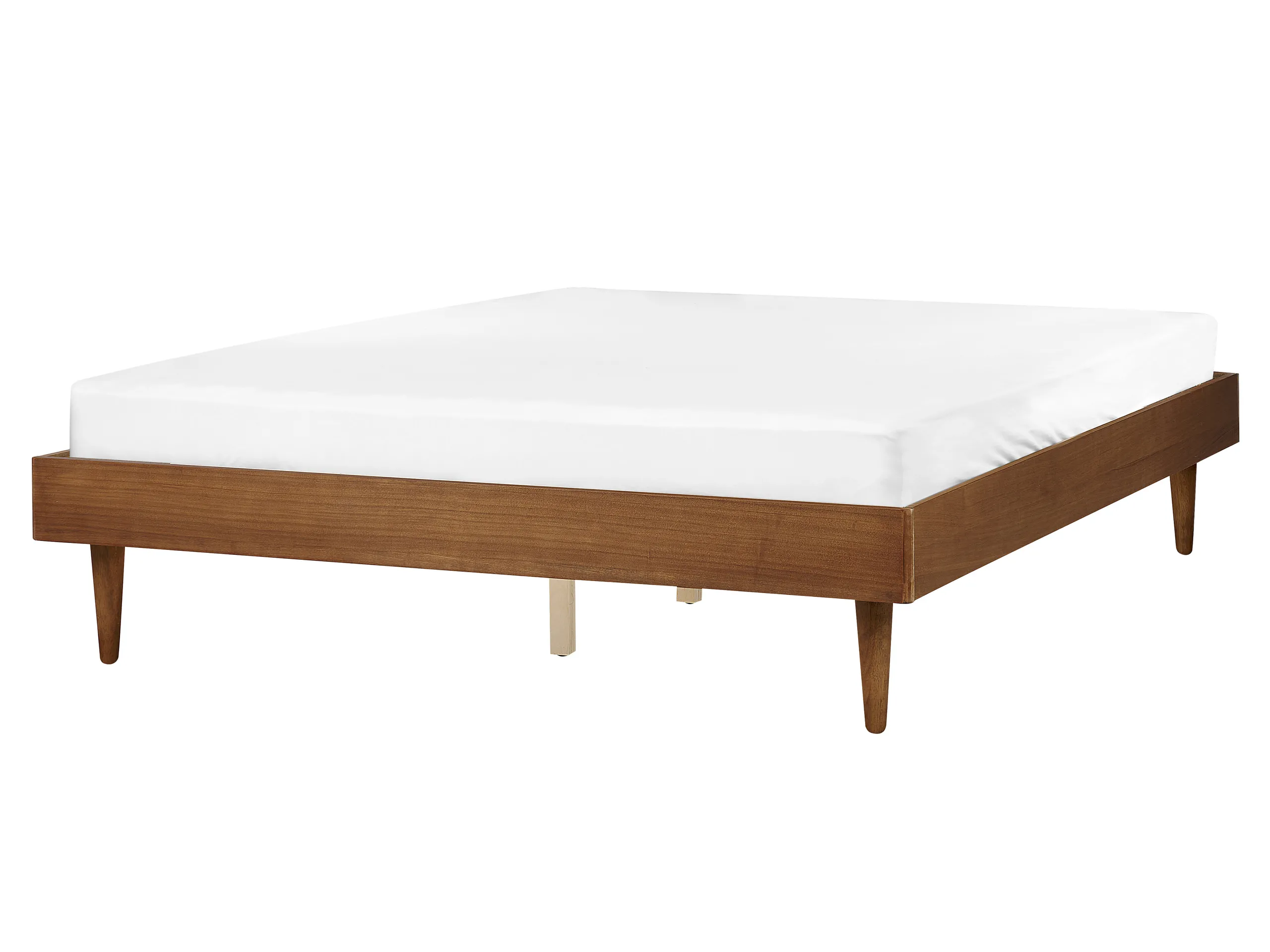 Cama TOUCY 160 x 200 cm Fresno marrón