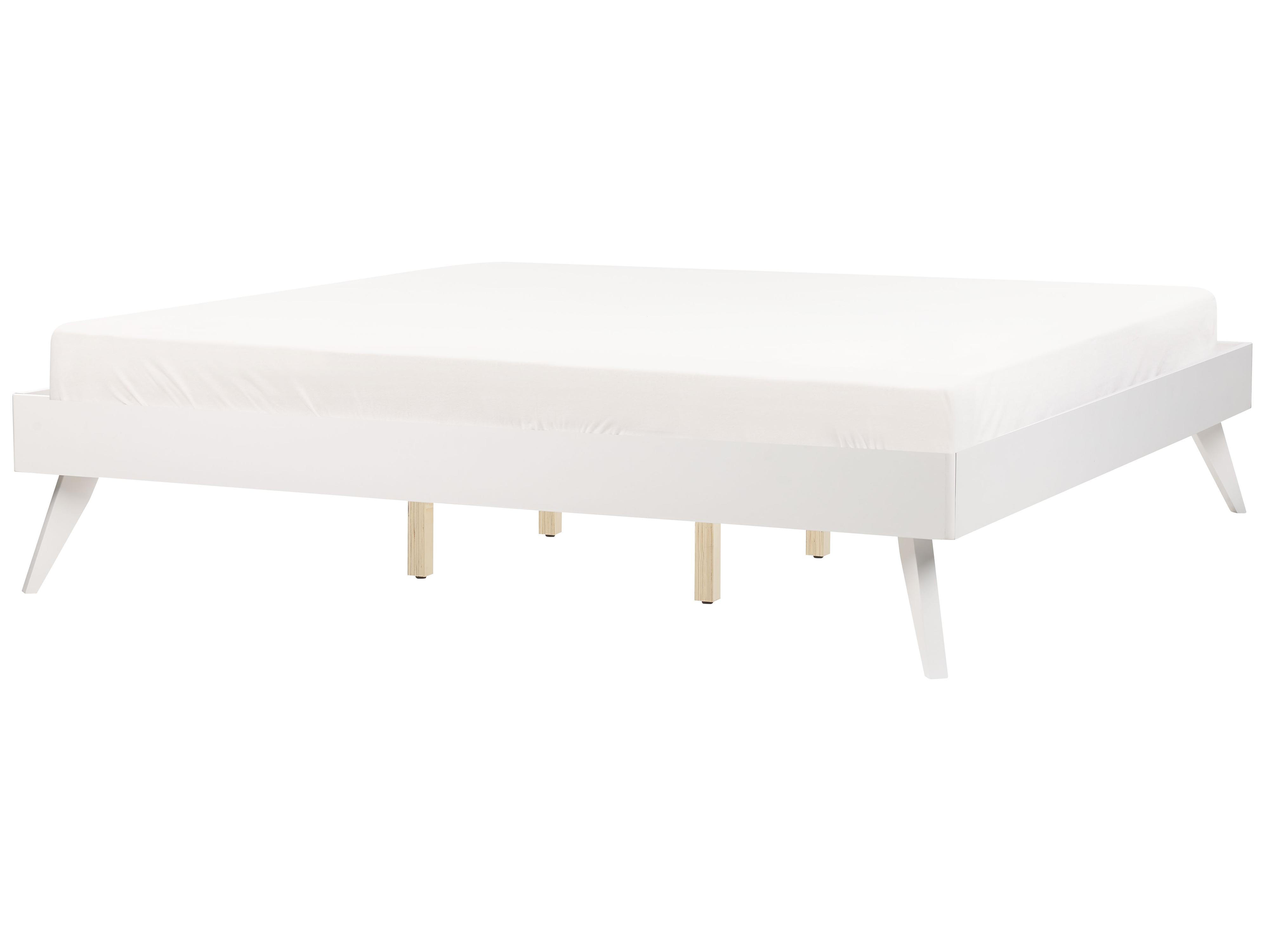 Cama sin cabecero BERRIC 180 x 200 cm Blanco