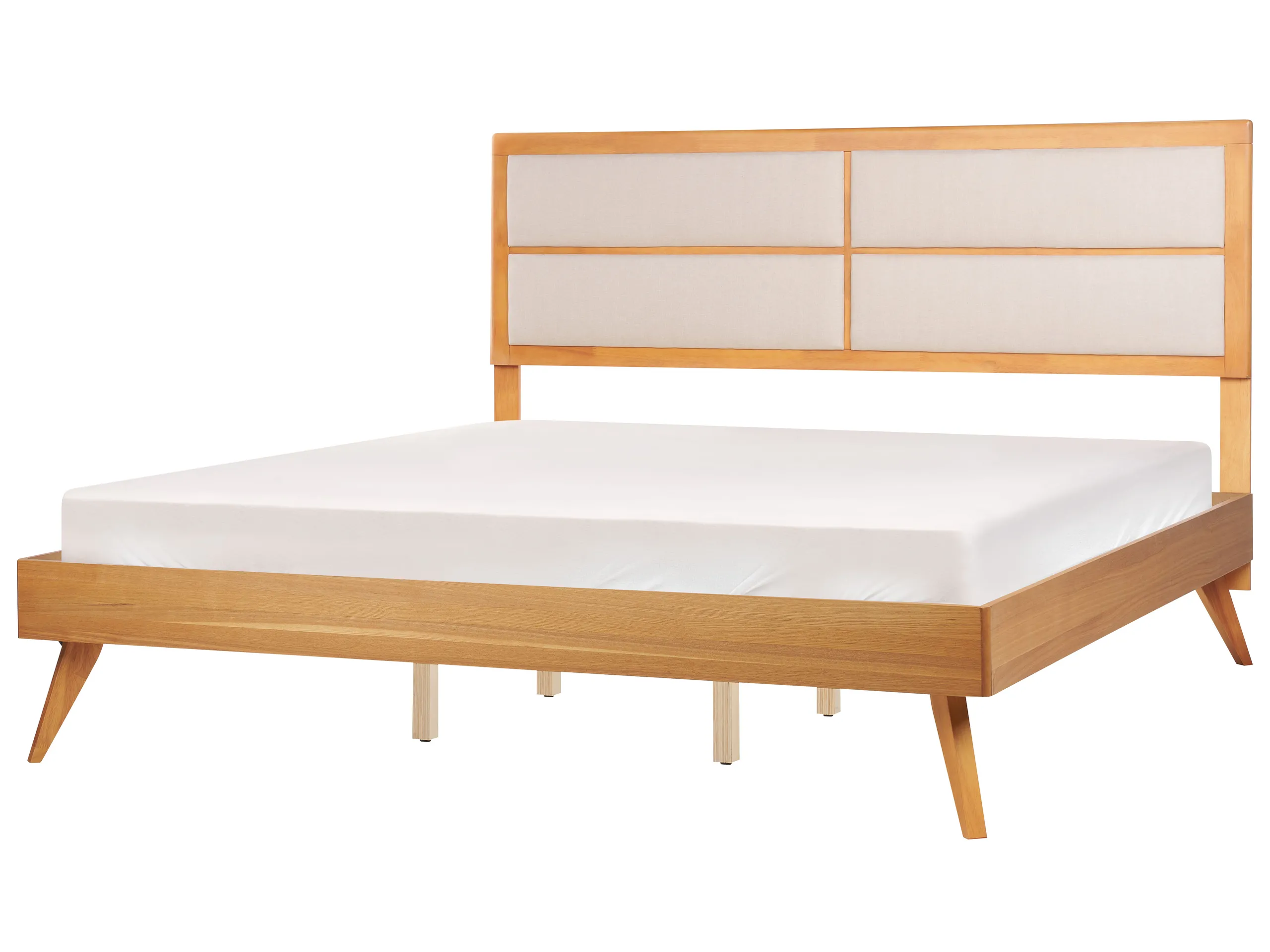 Cama POISSY 180 x 200 cm Fresno natural