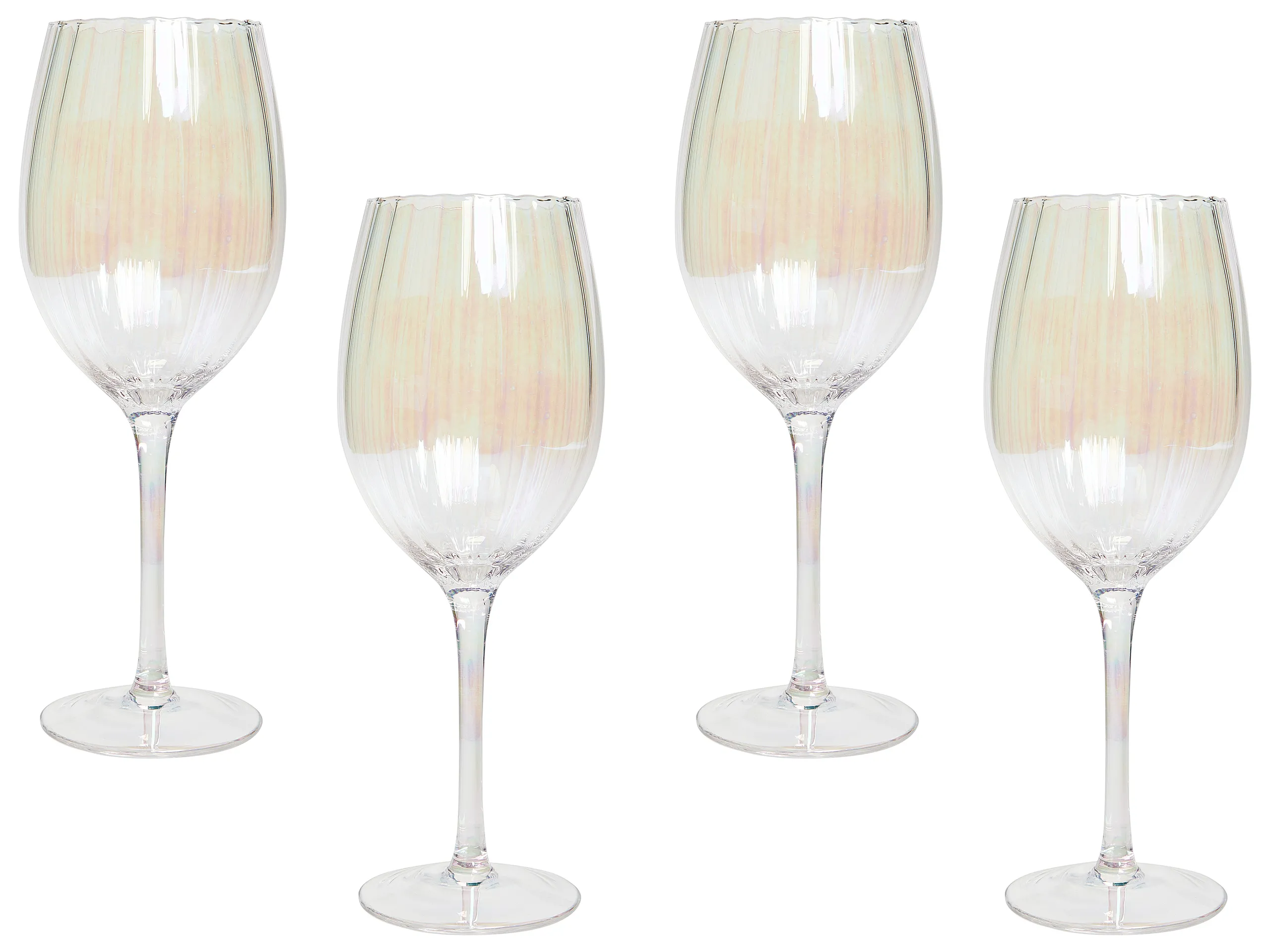 Conjunto de 4 copas de vino MORGANITE 530 ml Transparente